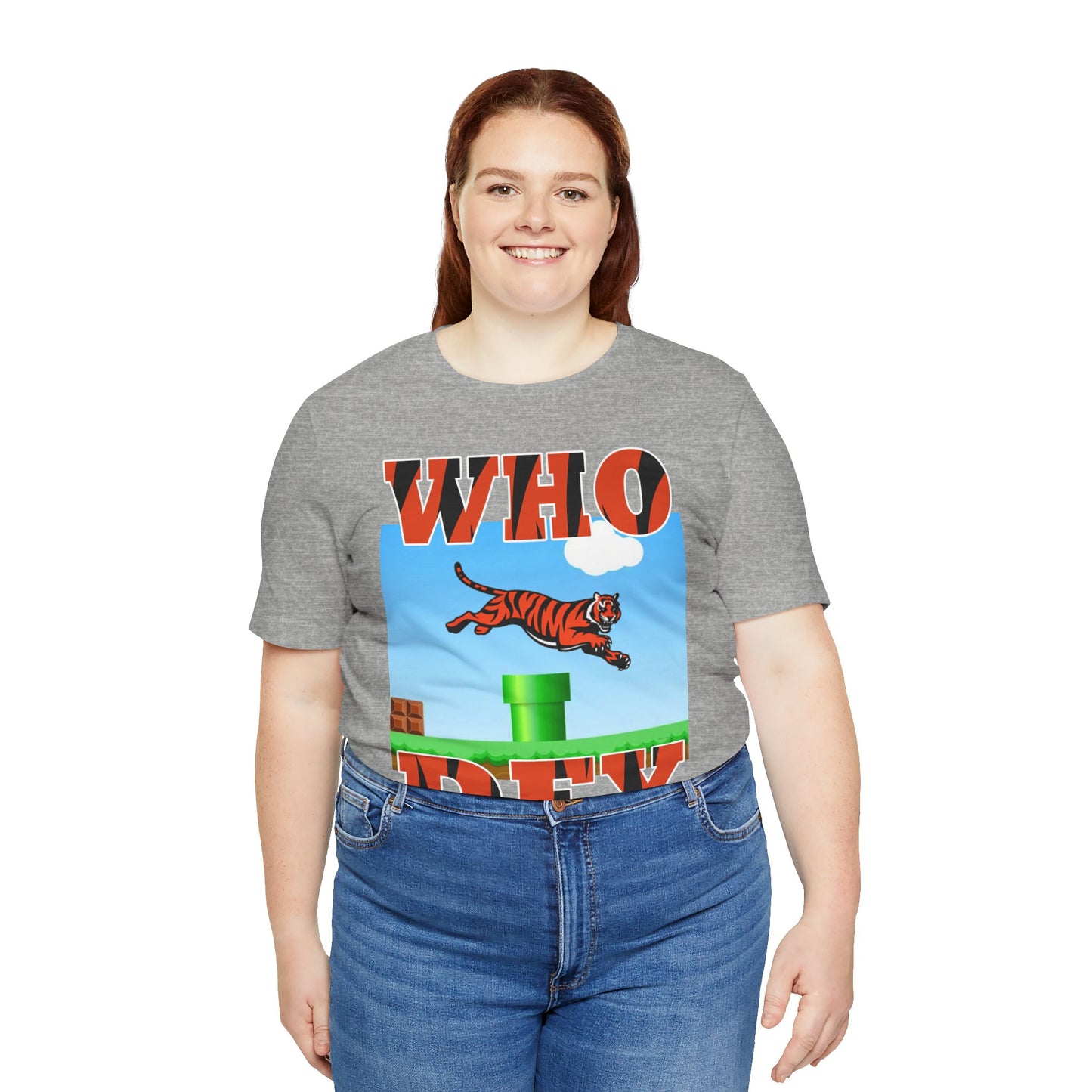 Leaping Tiger Unisex Jersey Short Sleeve Tee