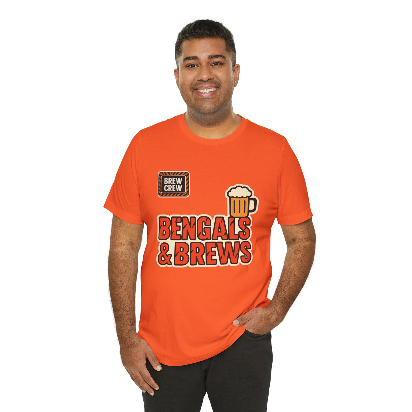 Unisex Tee for Bengals and Brews Brew Crew Fans