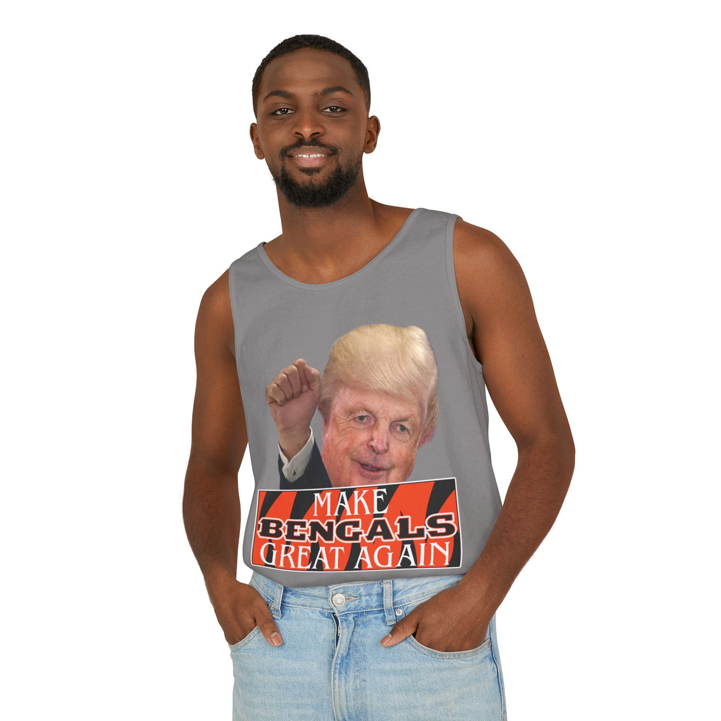 Make Bengals Great Again Tank Top - Unisex Summer Wear, Gift for Sports Fans, Casual Wear, Celebration Attire