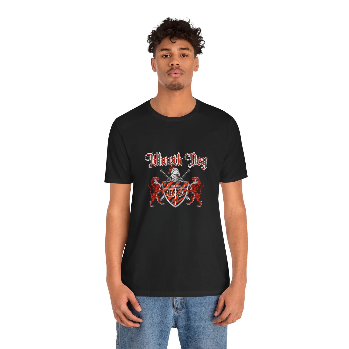 Bengals Crest Unisex Jersey Short Sleeve Tee