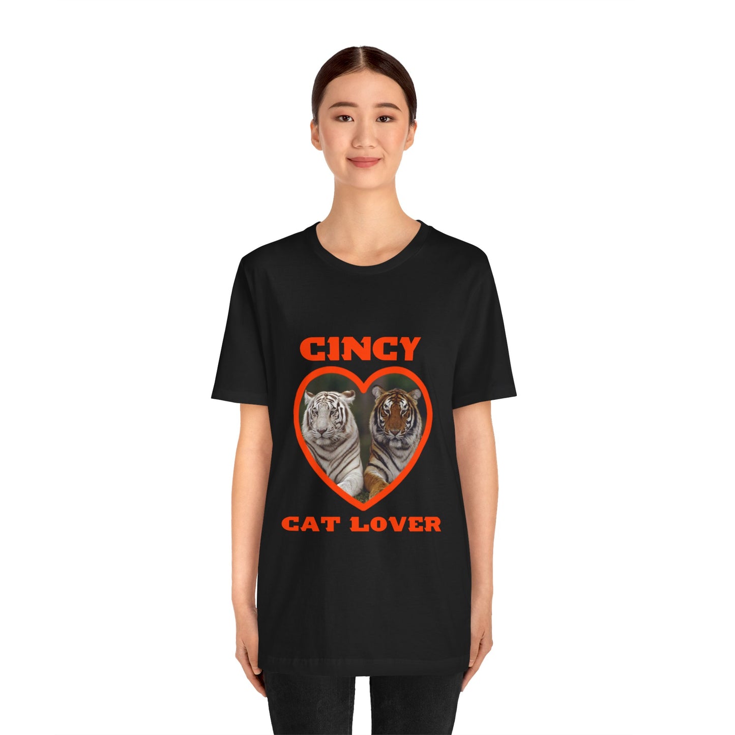Cincy Cat Lover Unisex Jersey Tee - Perfect for WhoDey Lovers