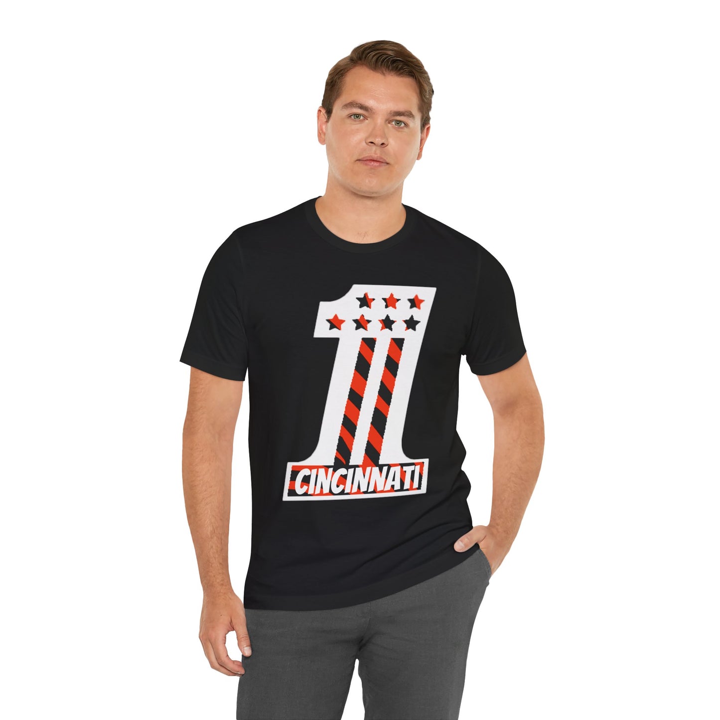 Cincinnati #1 Unisex Jersey Short Sleeve Tee