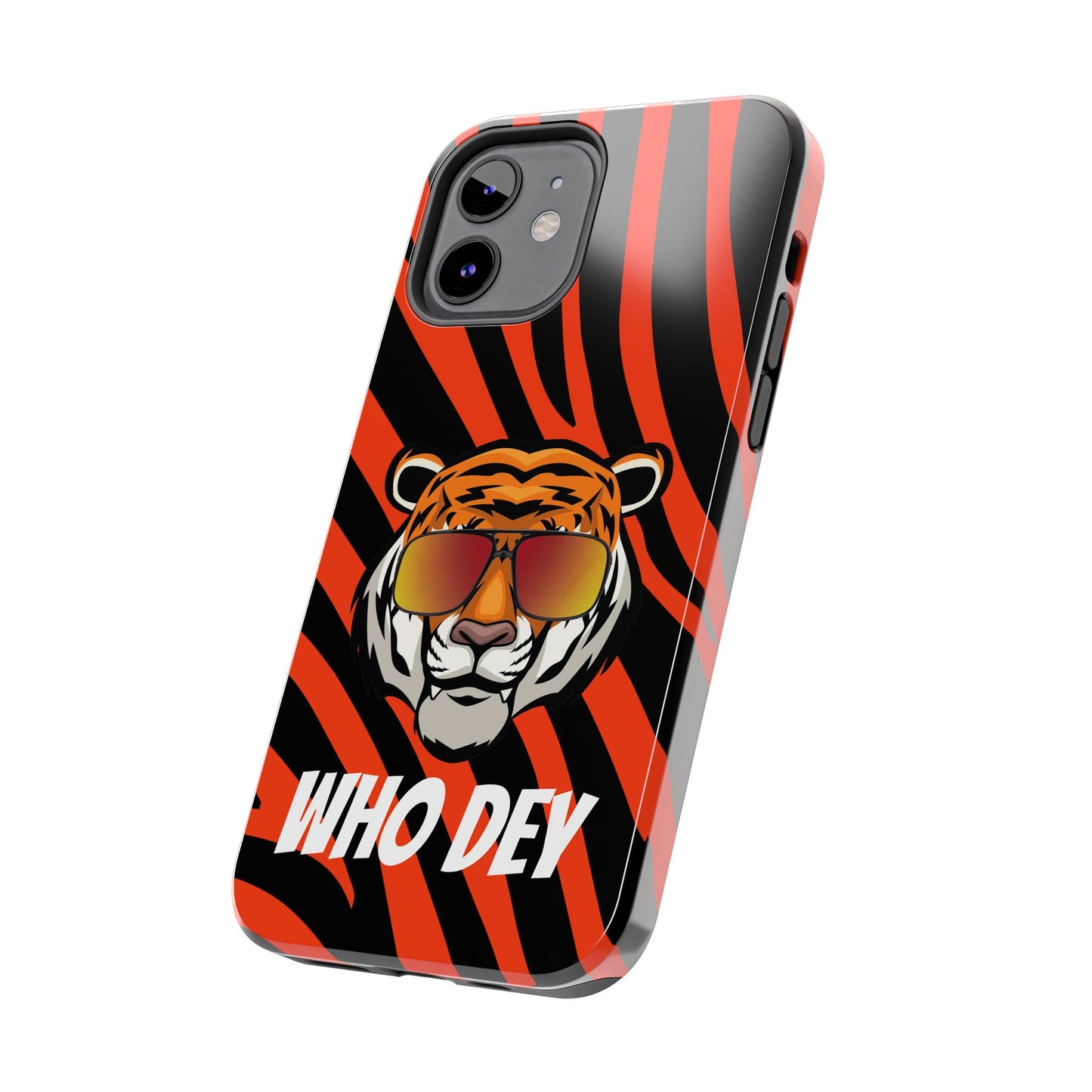 Who Dey Tiger Tough Phone Case