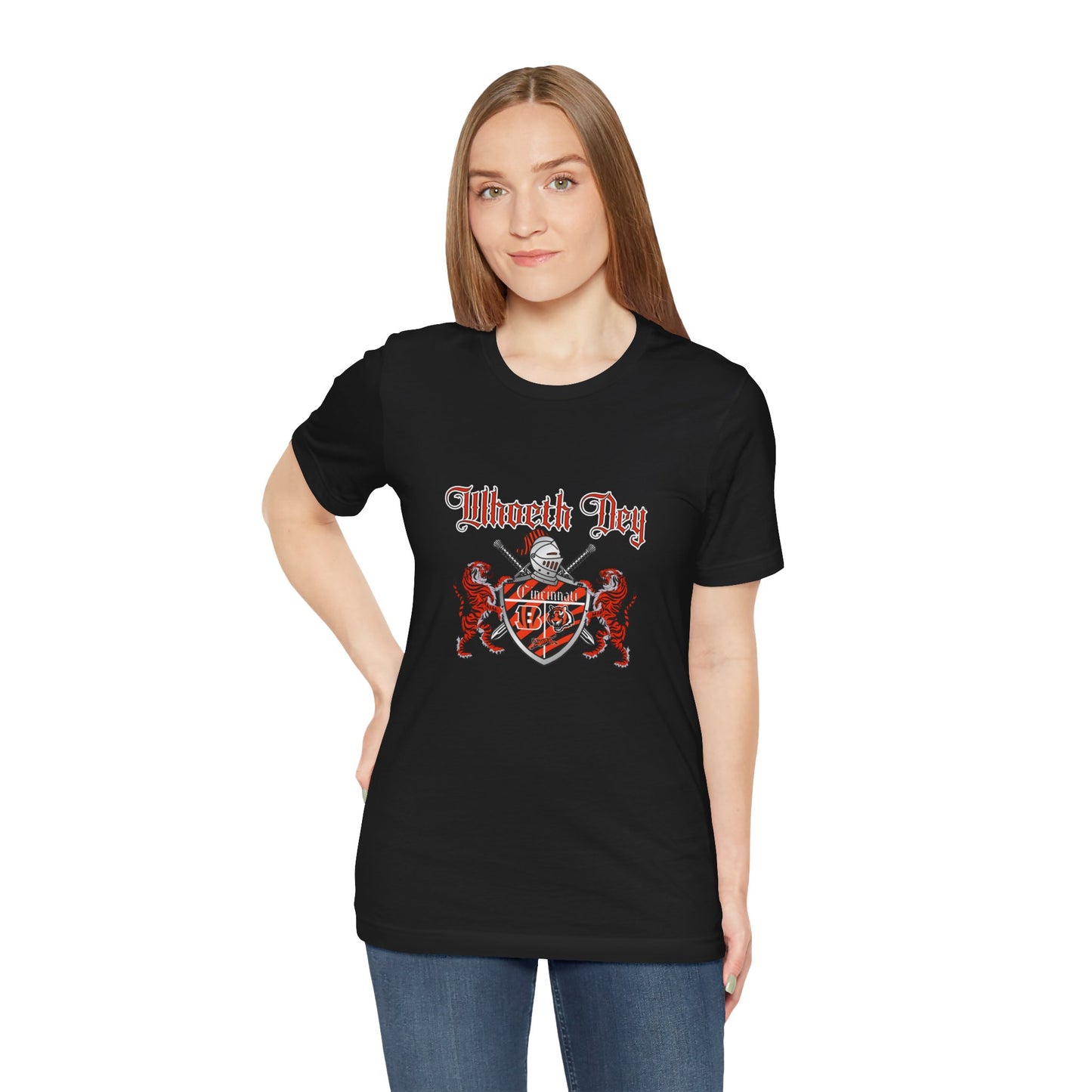 Bengals Crest Unisex Jersey Short Sleeve Tee