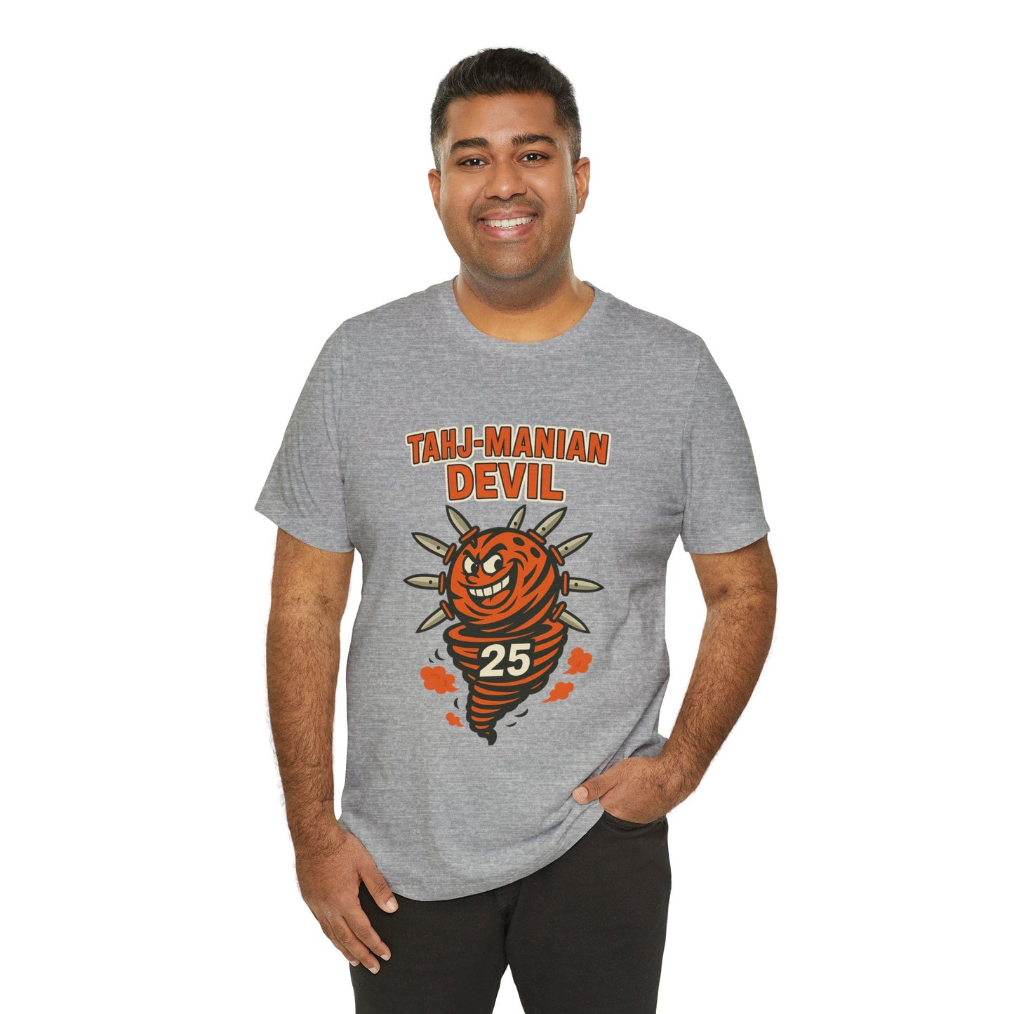 Tahj-Manian Devil Graphic Tee | Unisex Short Sleeve T-Shirt