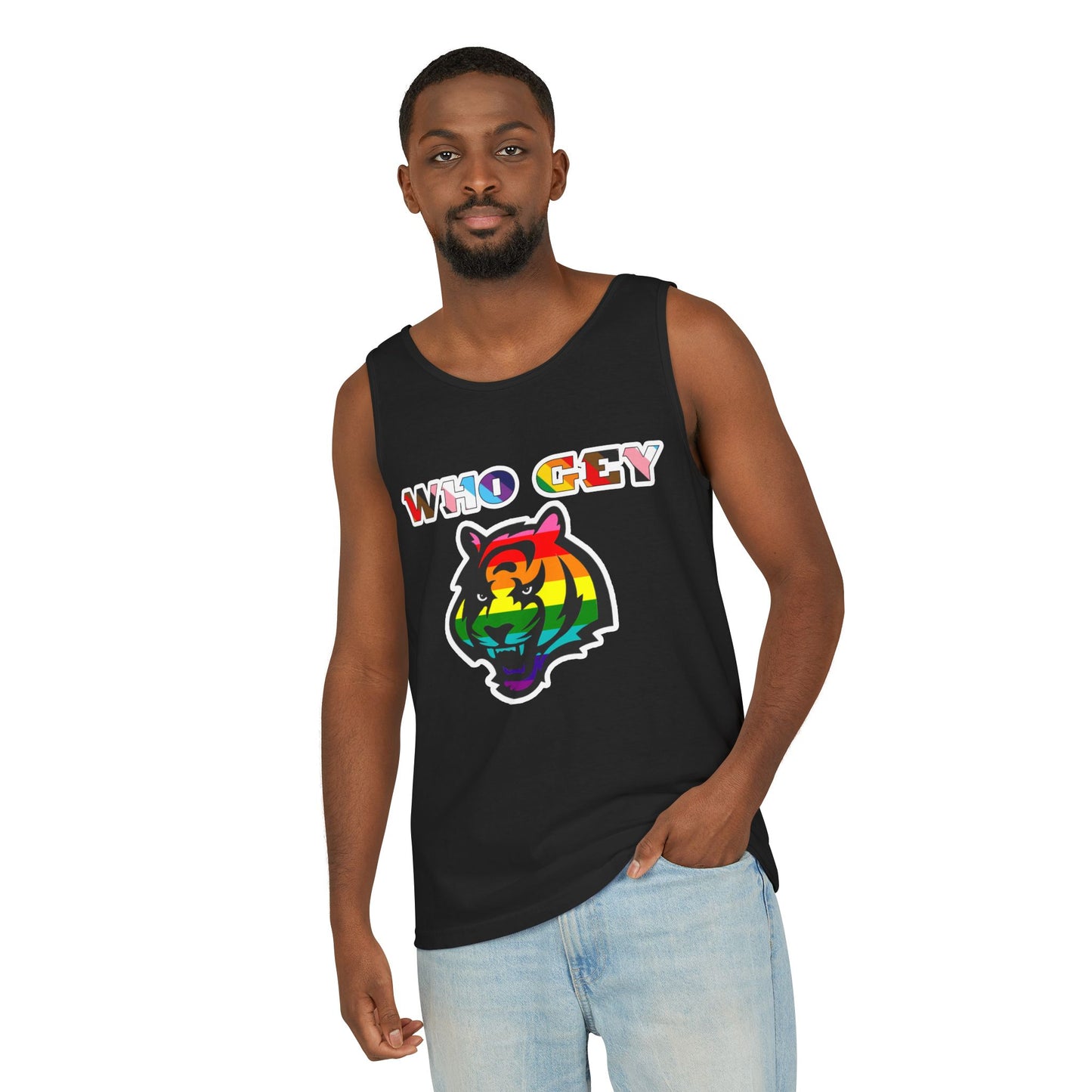 Vibrant Pride-Themed Tank Top | LGBTQ+ Apparel, Summer Wardrobe, Festival Wear, Gift for Friends, Casual Style