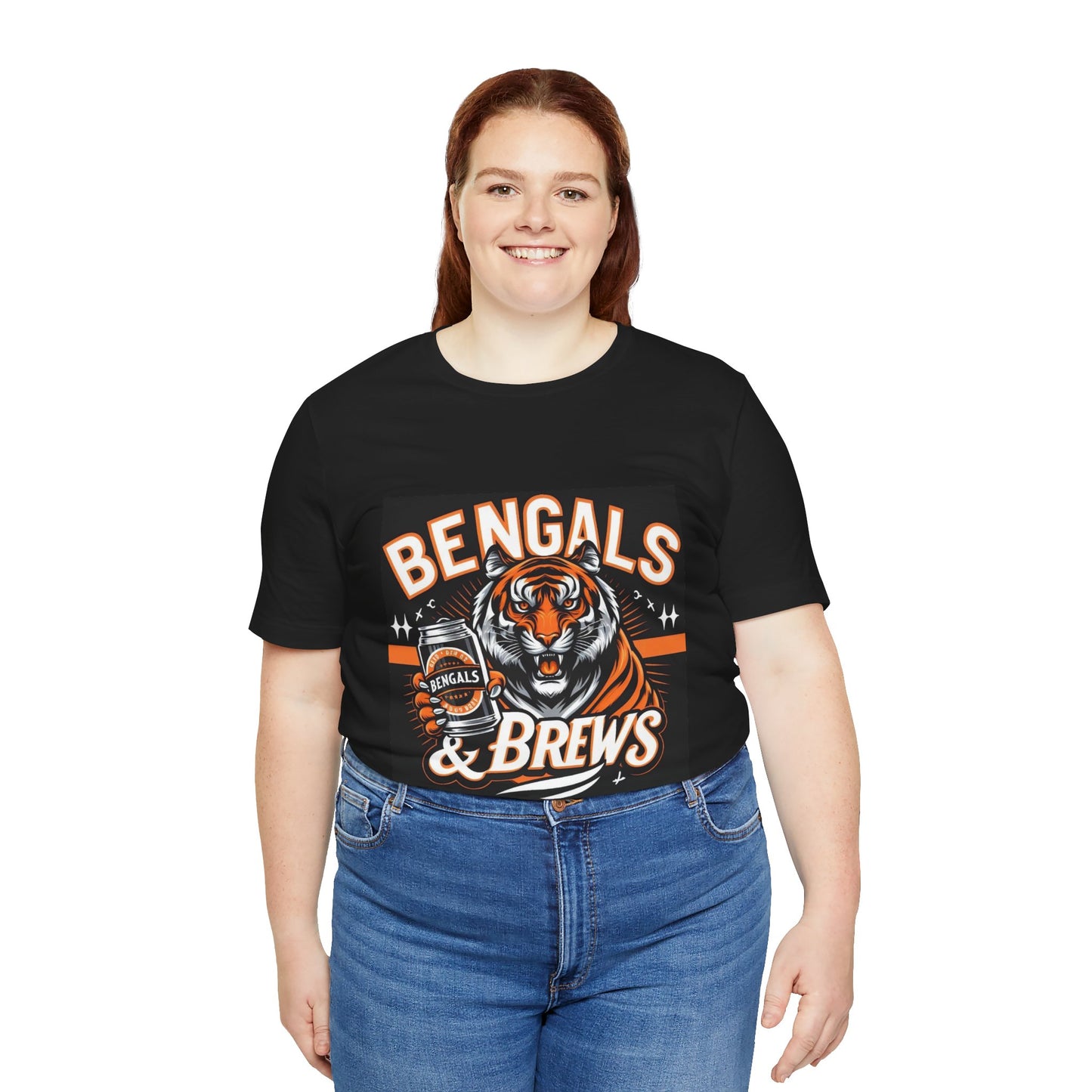 Bengals & Brews Unisex Jersey Short Sleeve Tee