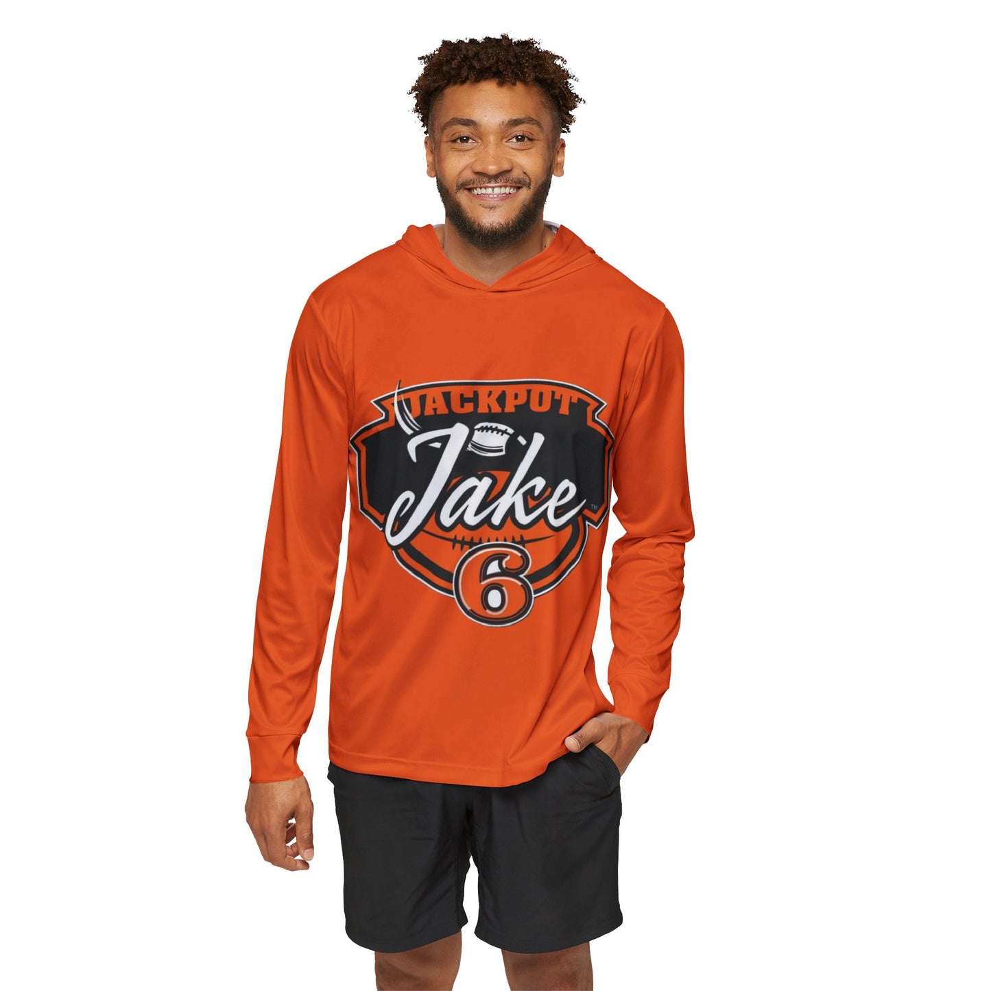 Jackpot Jake Sports Warmup Hoodie - Personalized Athletic Gear, Perfect for Game Days, Sports Events, Training Essentials