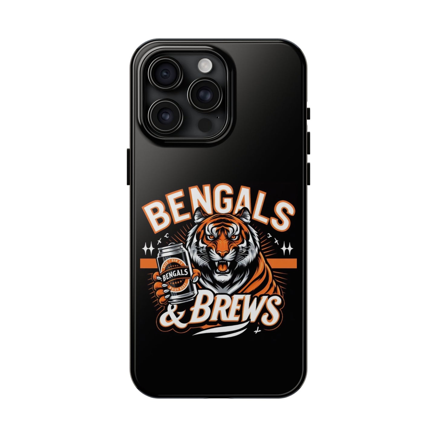 Bengals and Brews Tough Phone Cases