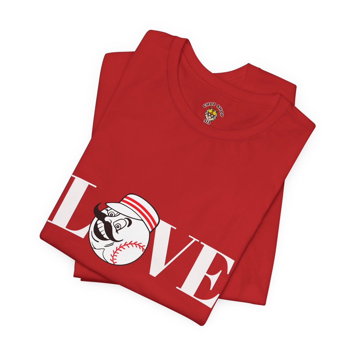 Love Baseball Unisex Jersey Tee