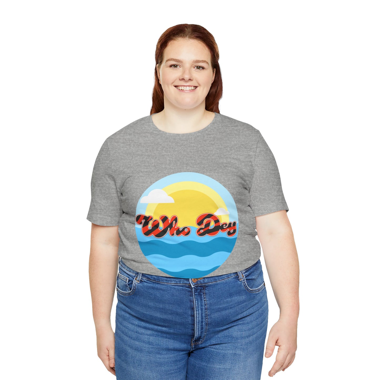 Who Dey Vibes Unisex Jersey Short Sleeve Tee