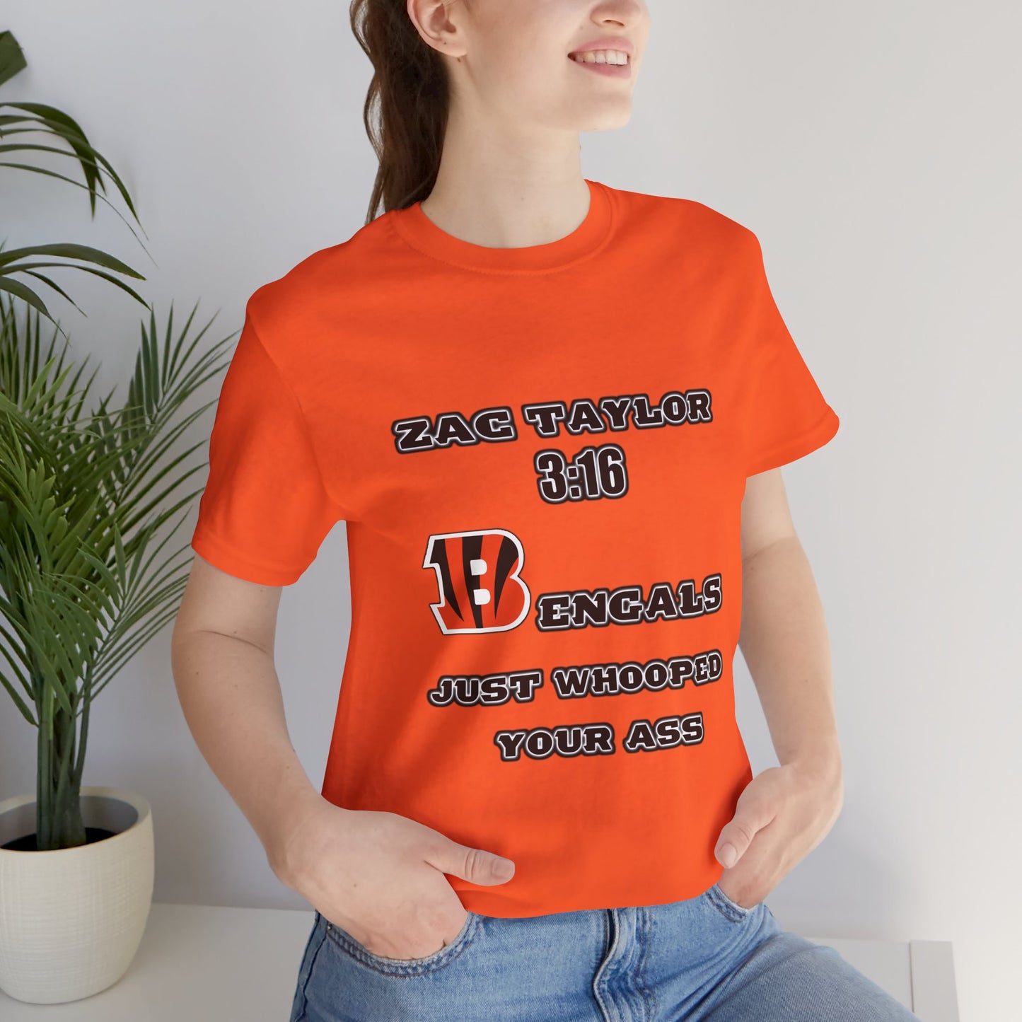 Zac 3:16 Unisex Jersey Short Sleeve Tee