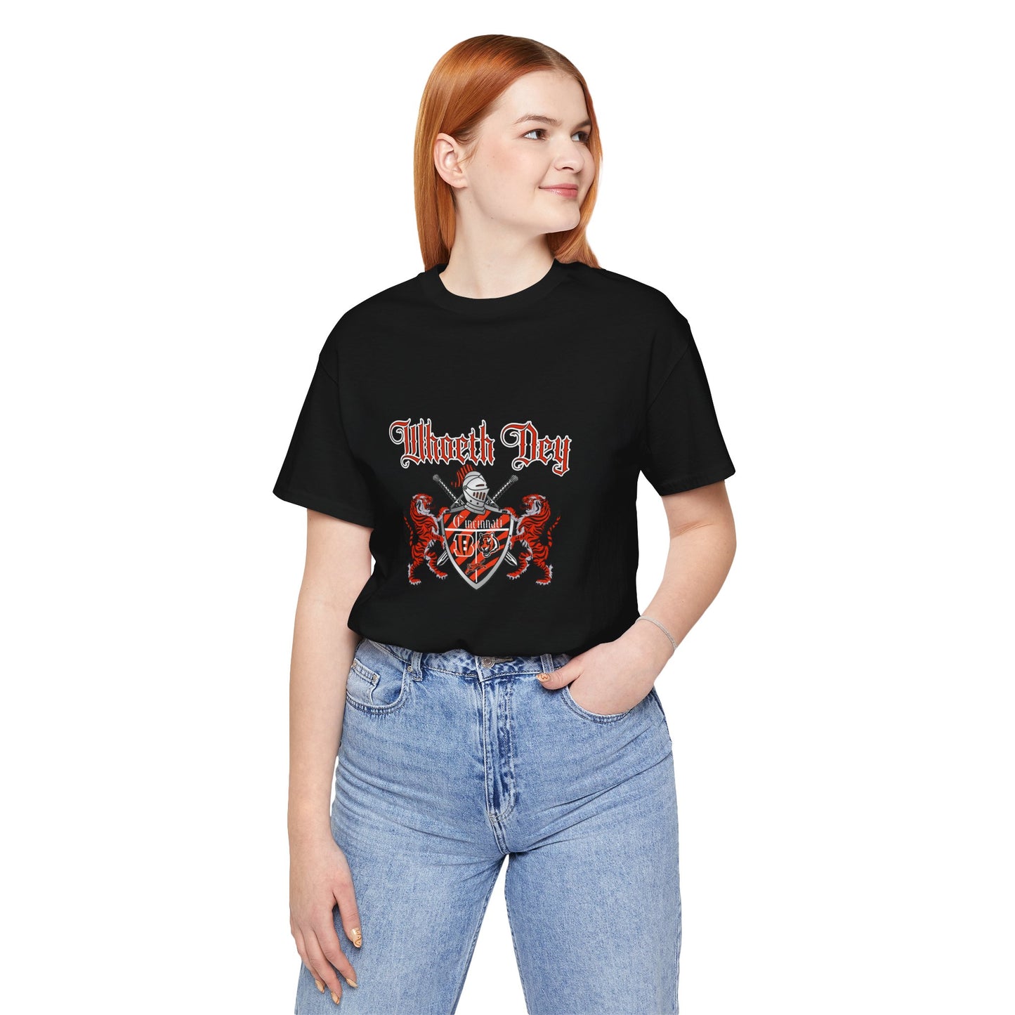 Bengals Crest Unisex Jersey Short Sleeve Tee