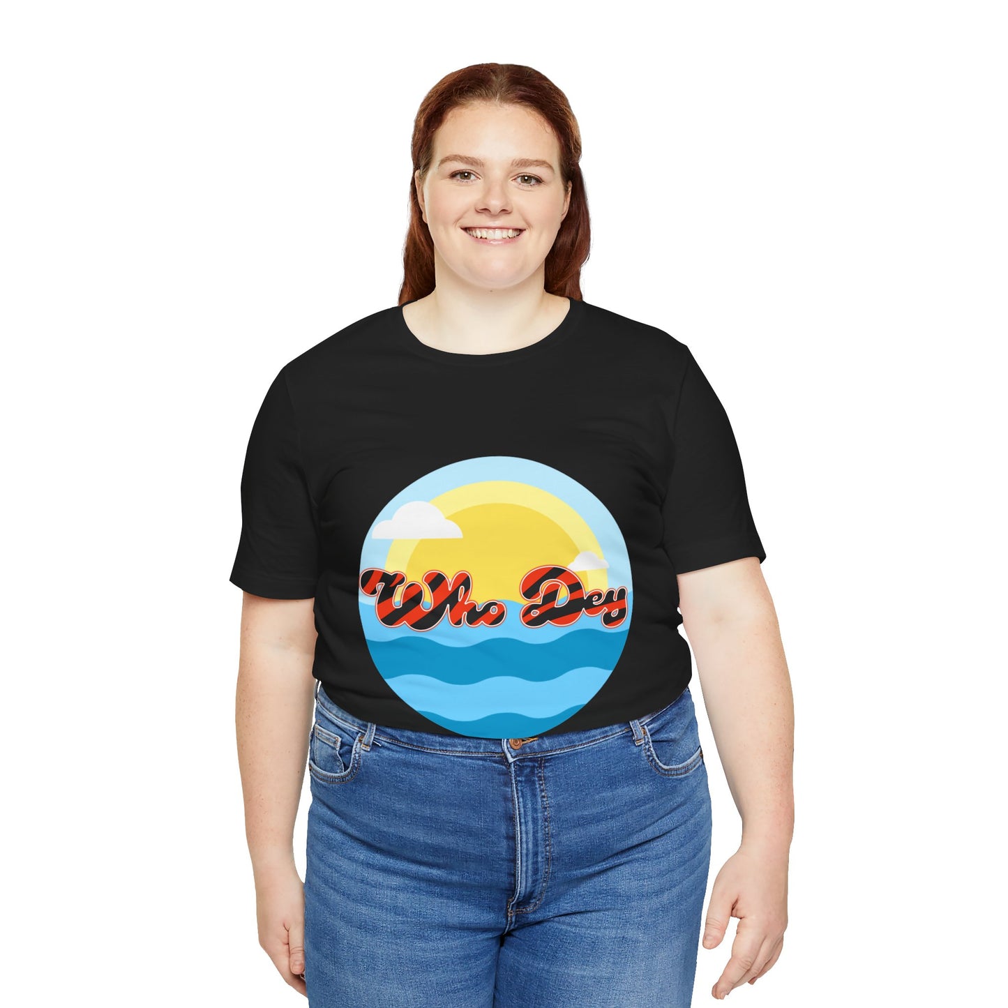 Who Dey Vibes Unisex Jersey Short Sleeve Tee