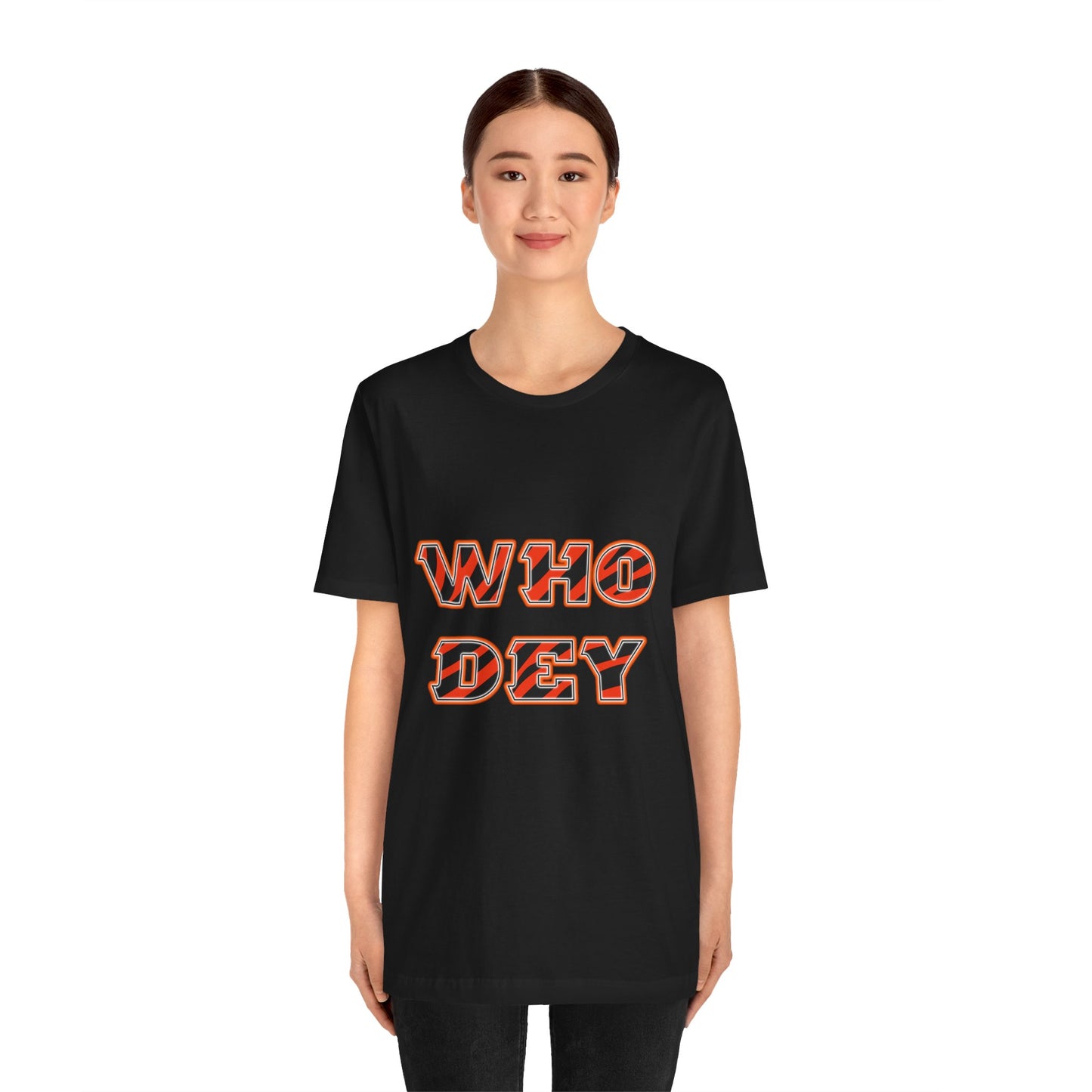 WHO DEY Unisex Jersey Short Sleeve Tee