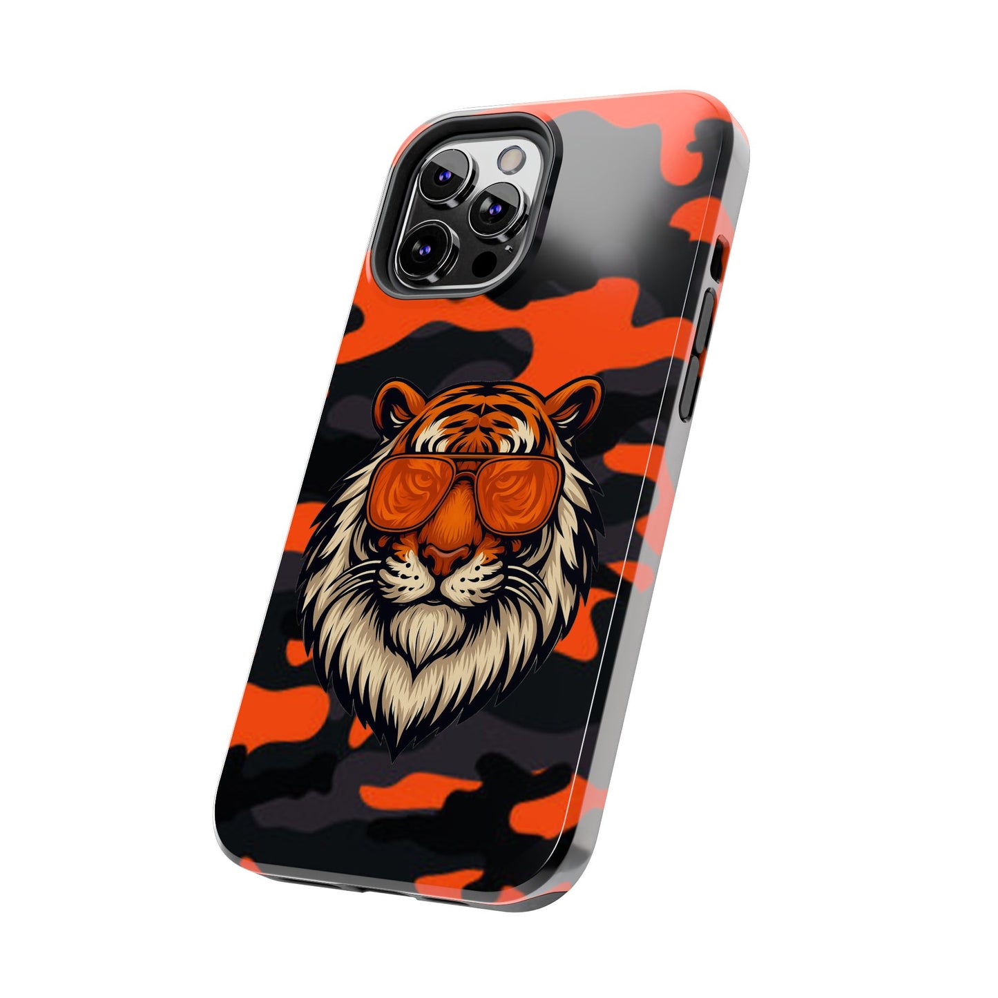 Seeing life through the orange tints Tiger Tough Phone Cases