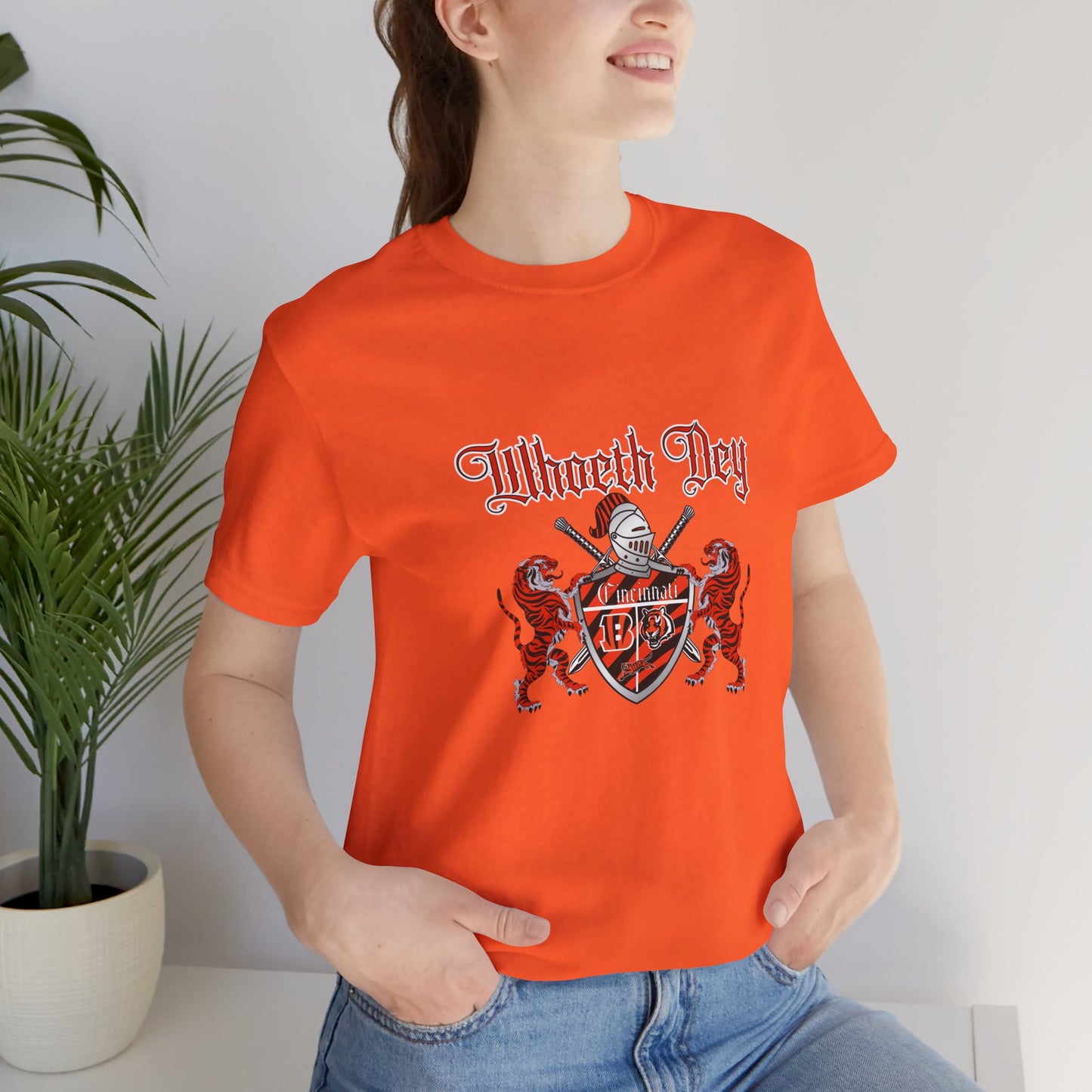 Bengals Crest Unisex Jersey Short Sleeve Tee