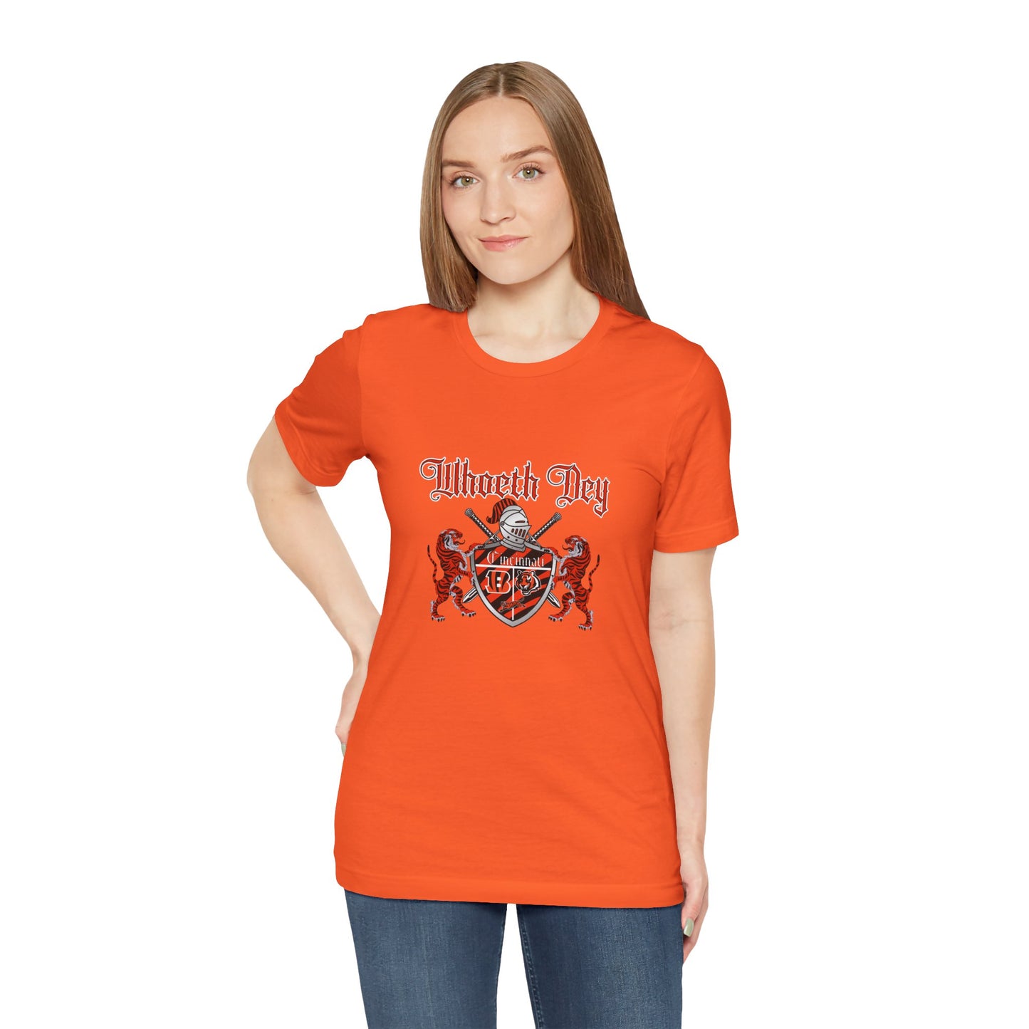 Bengals Crest Unisex Jersey Short Sleeve Tee