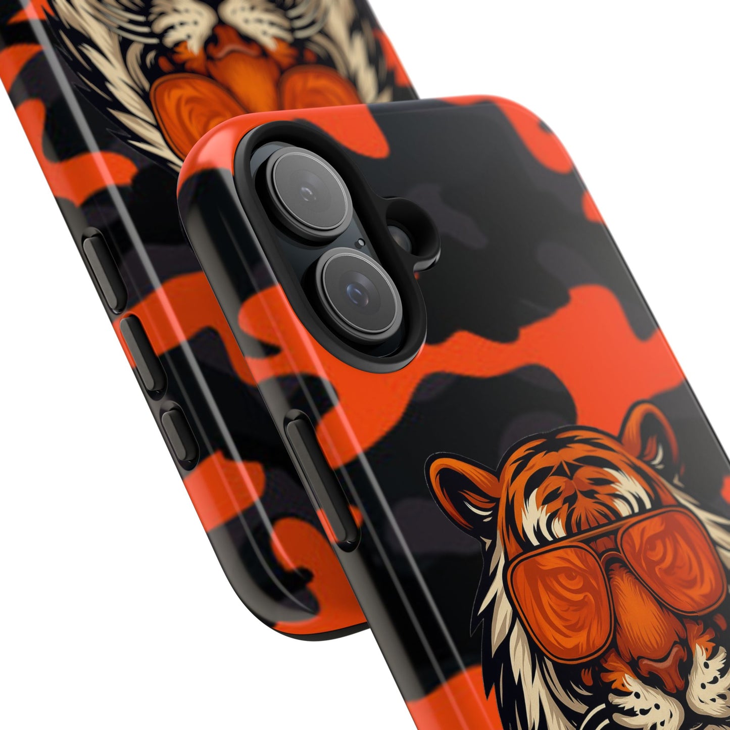 Seeing life through the orange tints Tiger Tough Phone Cases