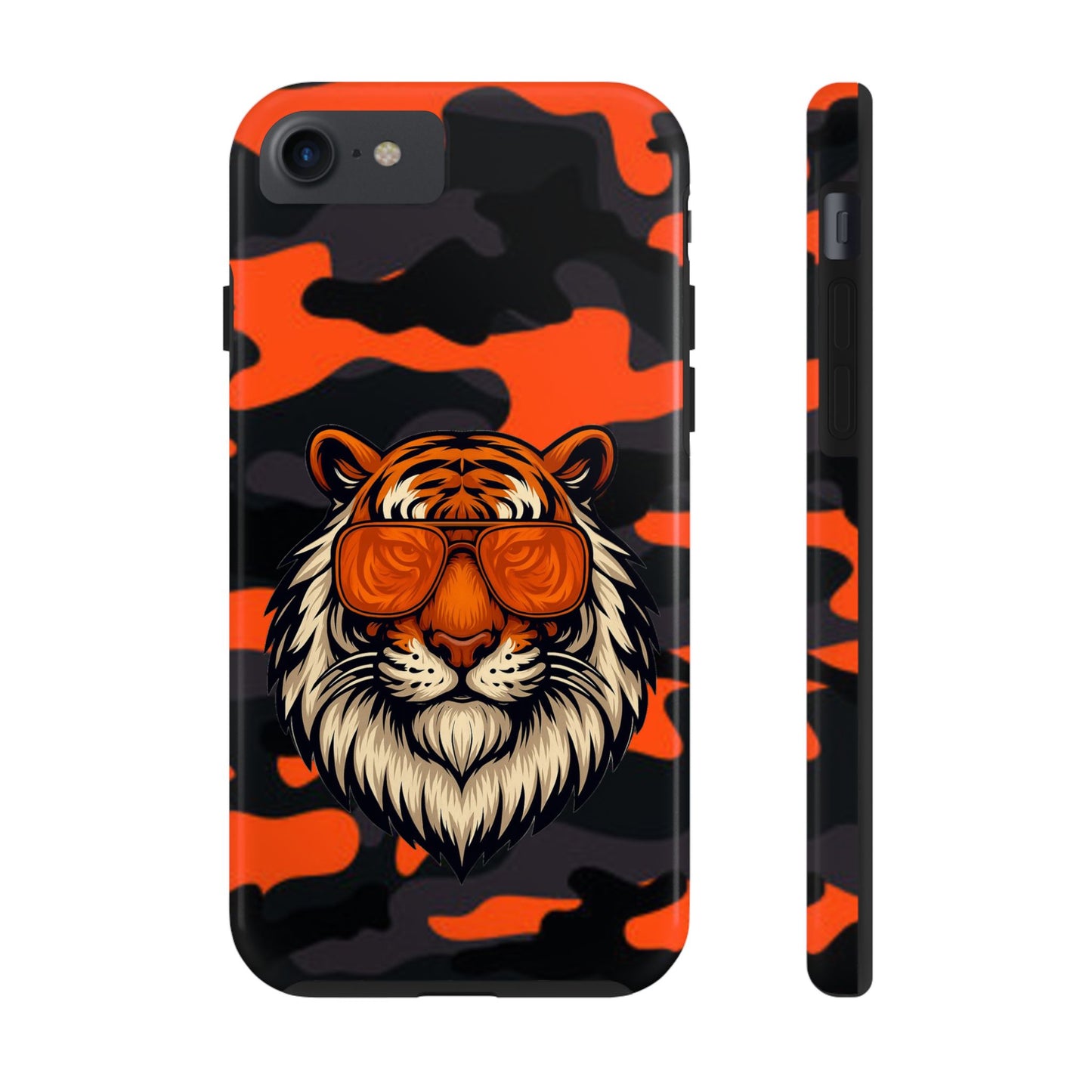 Seeing life through the orange tints Tiger Tough Phone Cases