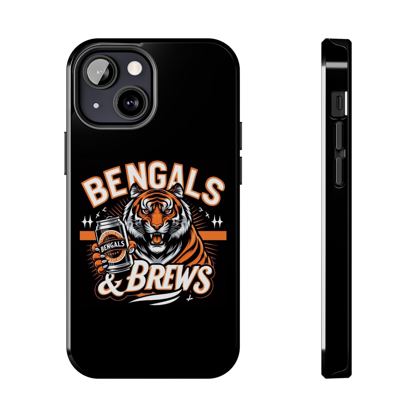 Bengals and Brews Tough Phone Cases