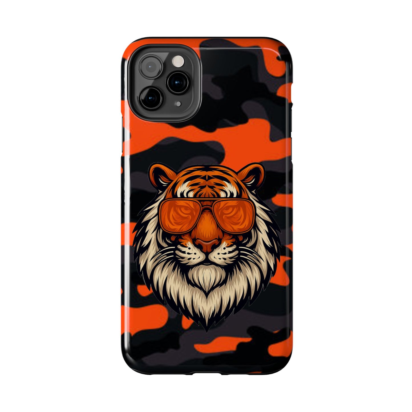 Seeing life through the orange tints Tiger Tough Phone Cases