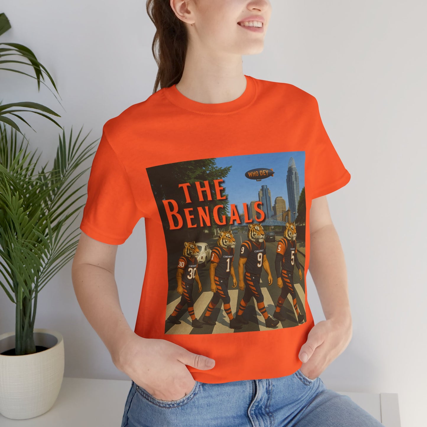 Vintage Bengals Fan Tee, Unisex Sports T-Shirt, Game Day Apparel, Bengals Merchandise, Casual Wear, Football Fan Gift