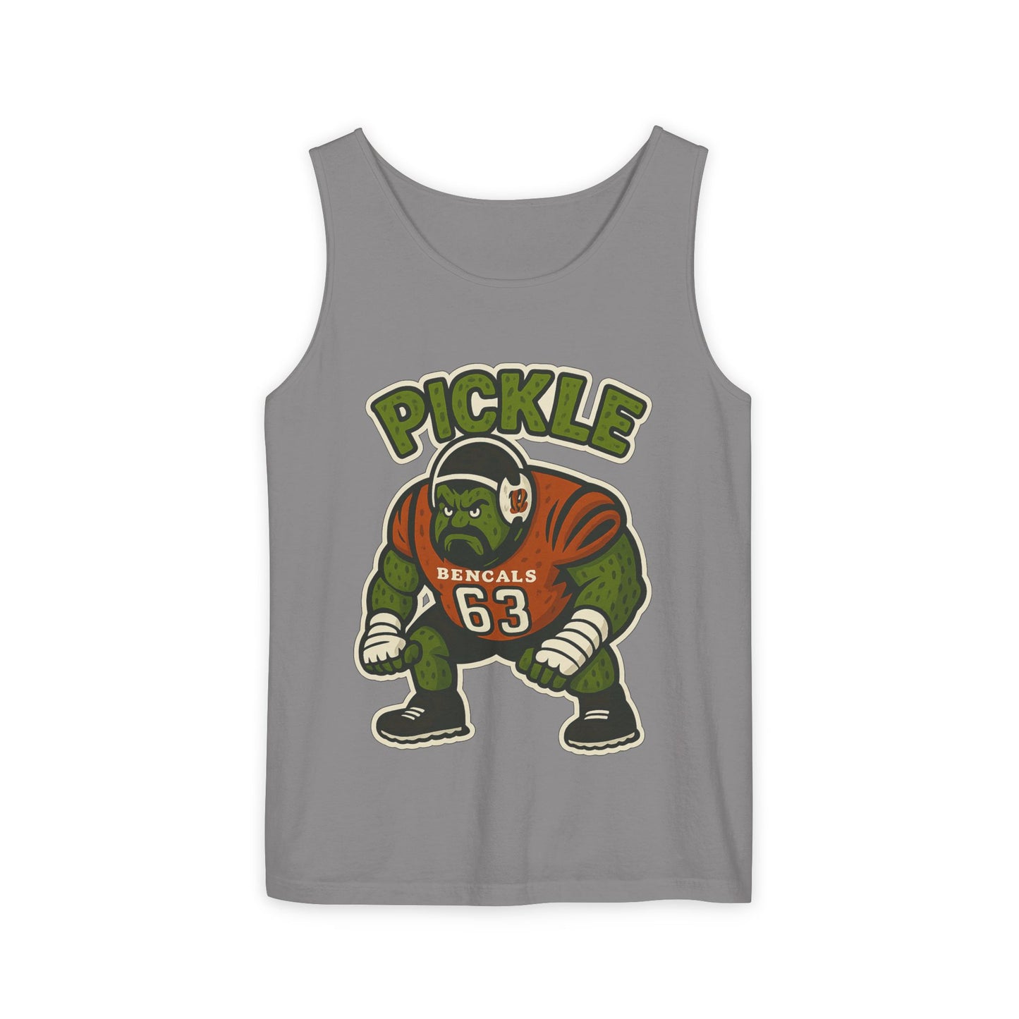 Pickle Fairchild Football Tank Top, Unisex Sports Apparel, Summer Workout Shirt, Game Day Gear, Funny Graphic Top
