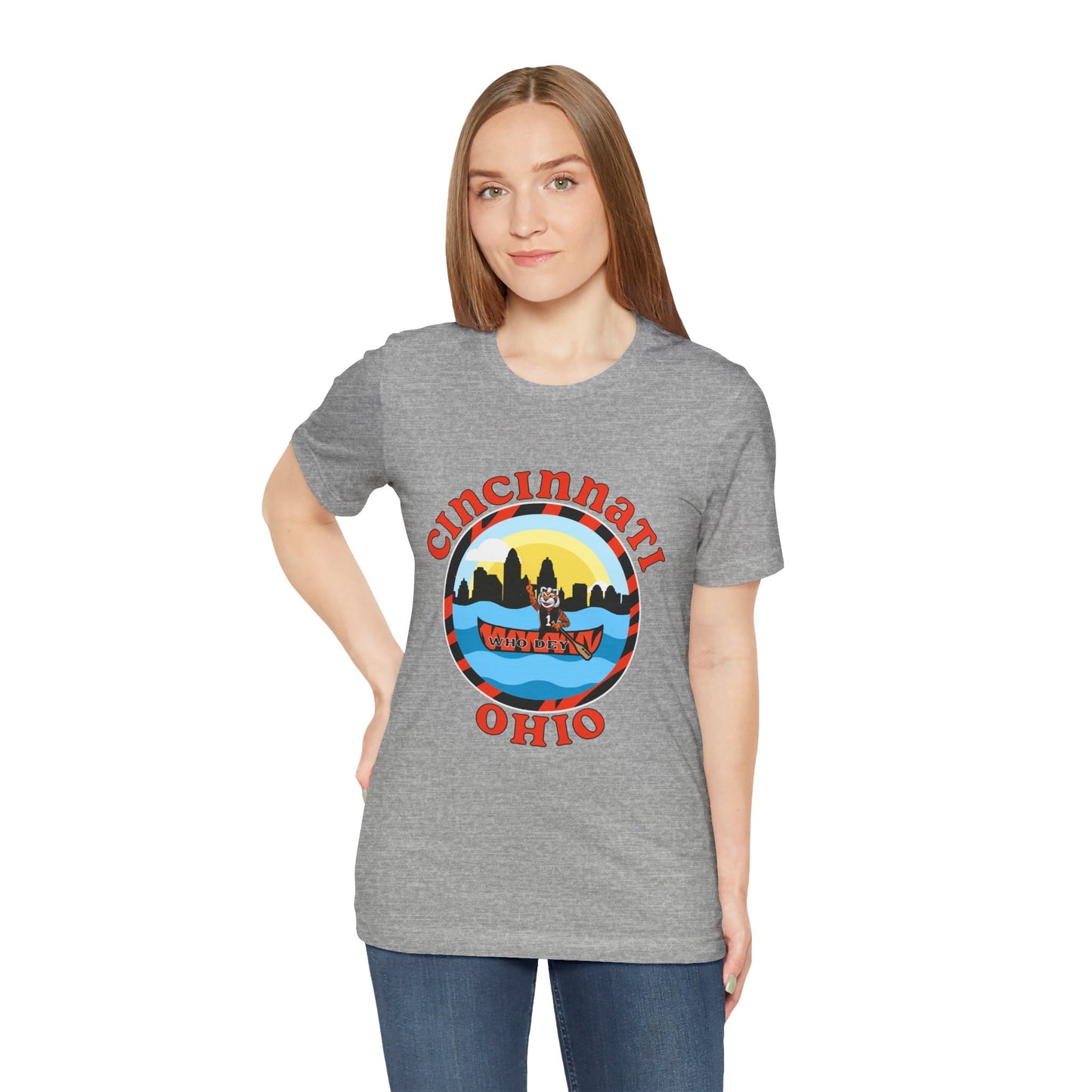 Welcome to Cincinnati Unisex Jersey Short Sleeve Tee