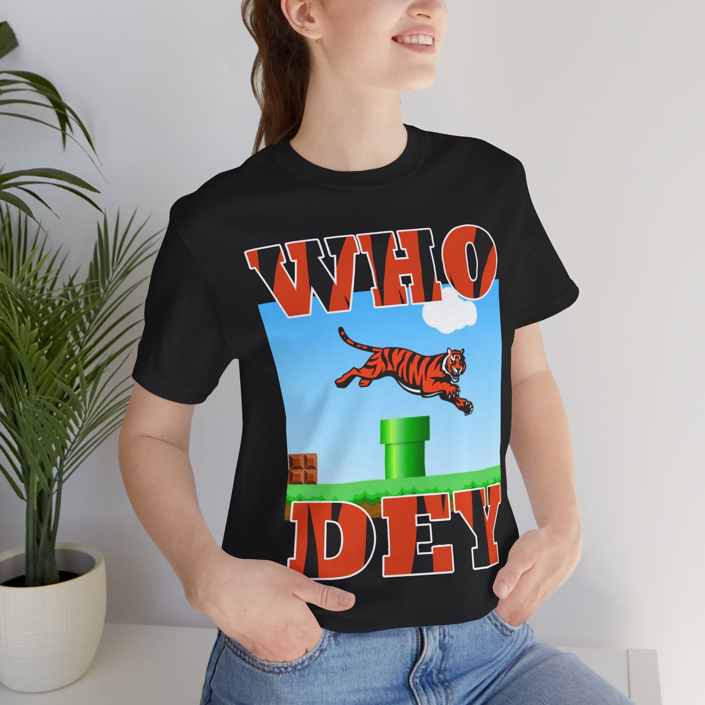 Leaping Tiger Unisex Jersey Short Sleeve Tee