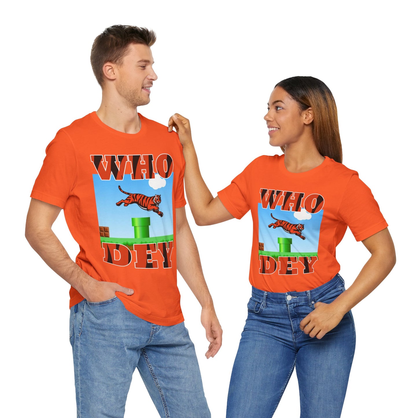 Leaping Tiger Unisex Jersey Short Sleeve Tee