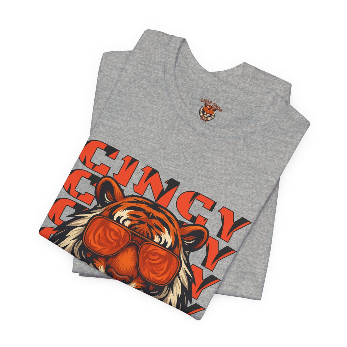 Cincy Tiger Unisex Jersey Short Sleeve Tee