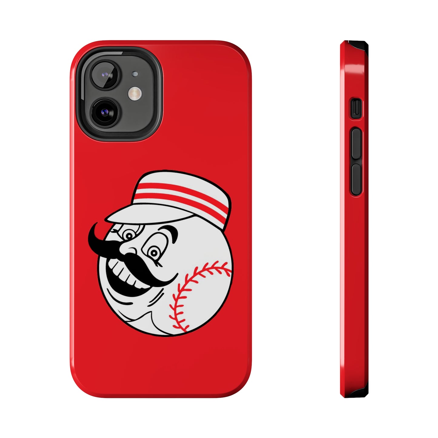 BaseBall Head Tough Phone Cases