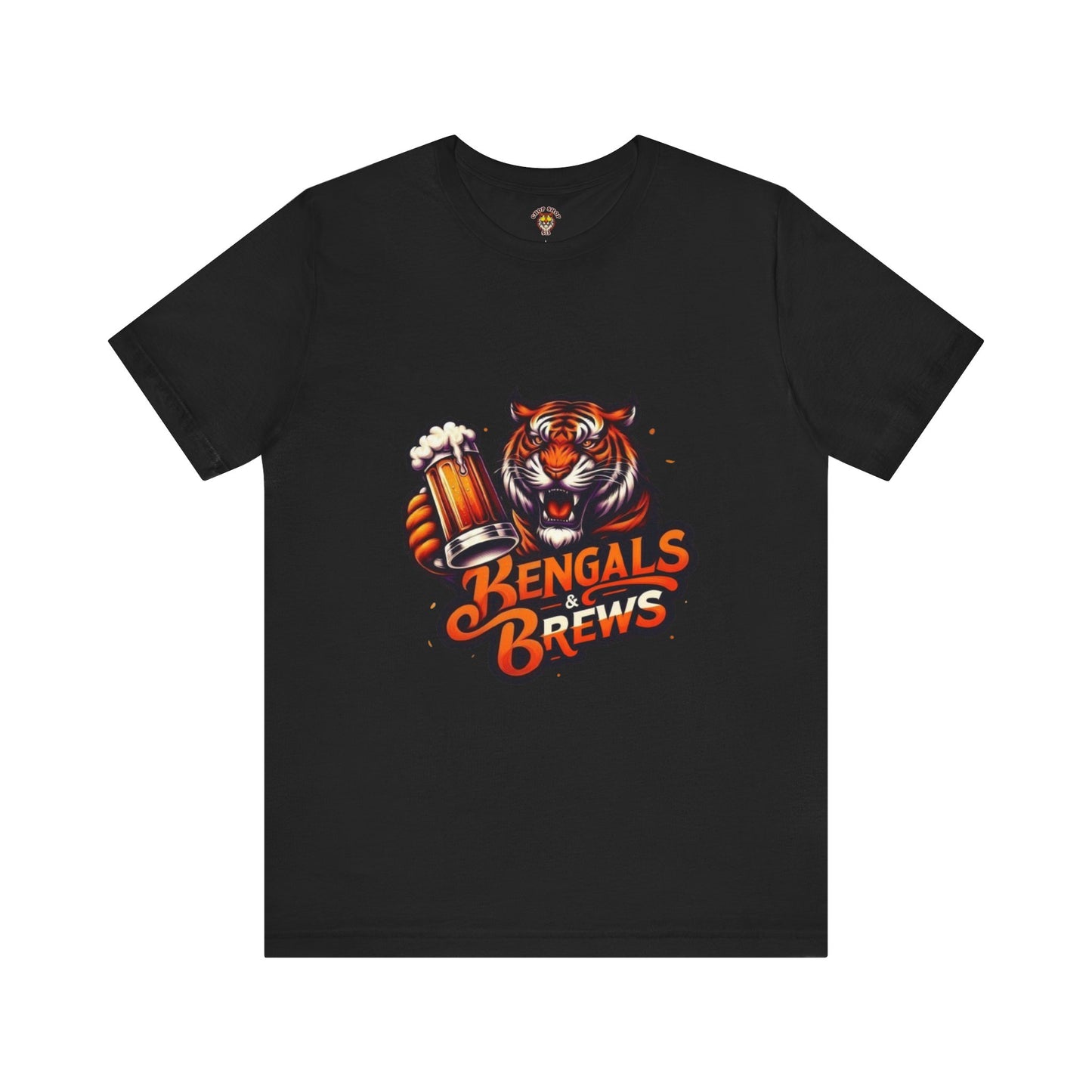 Bengals and Brews Tee Unisex Jersey Short Sleeve Tee