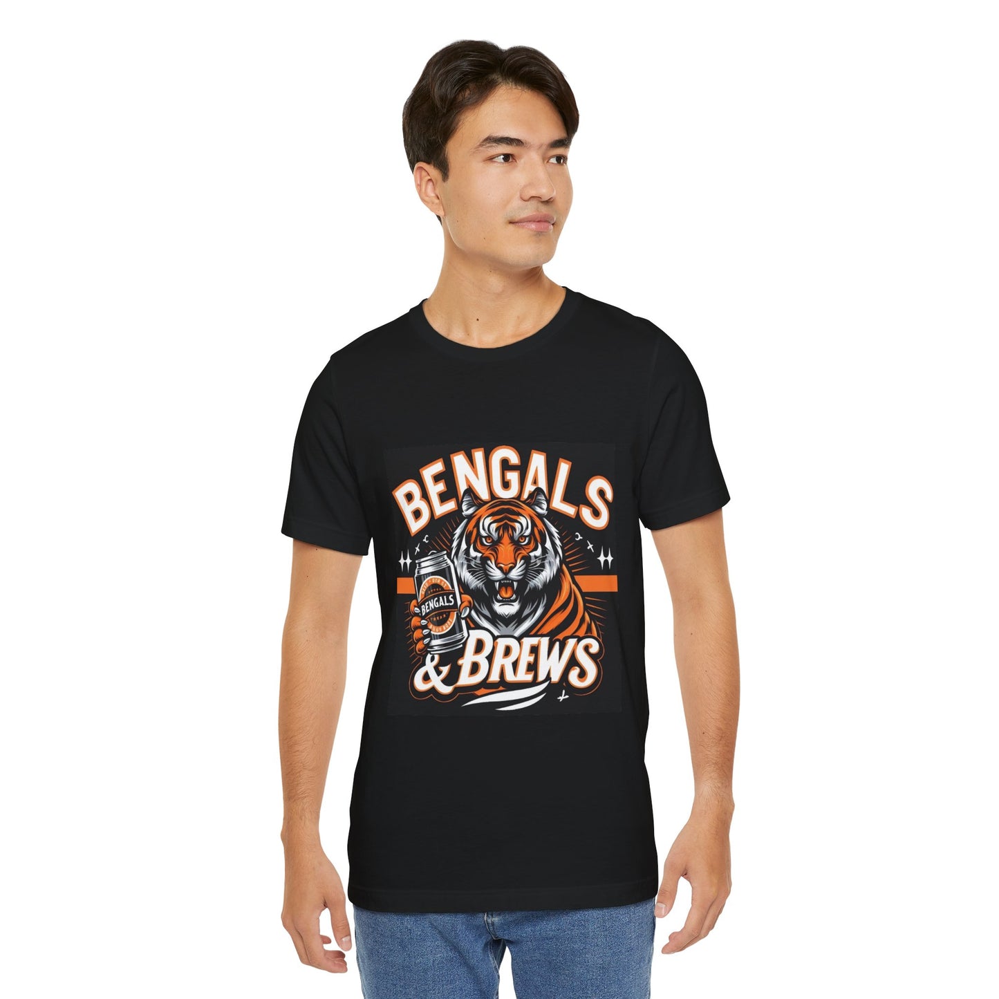 Bengals & Brews Unisex Jersey Short Sleeve Tee