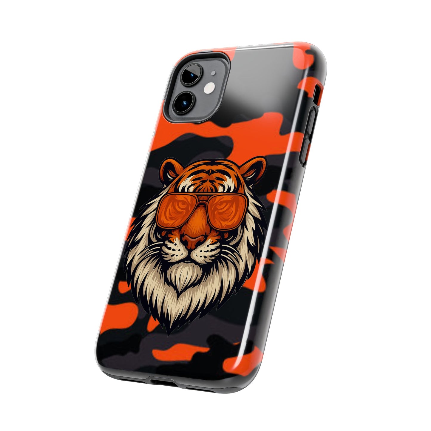 Seeing life through the orange tints Tiger Tough Phone Cases