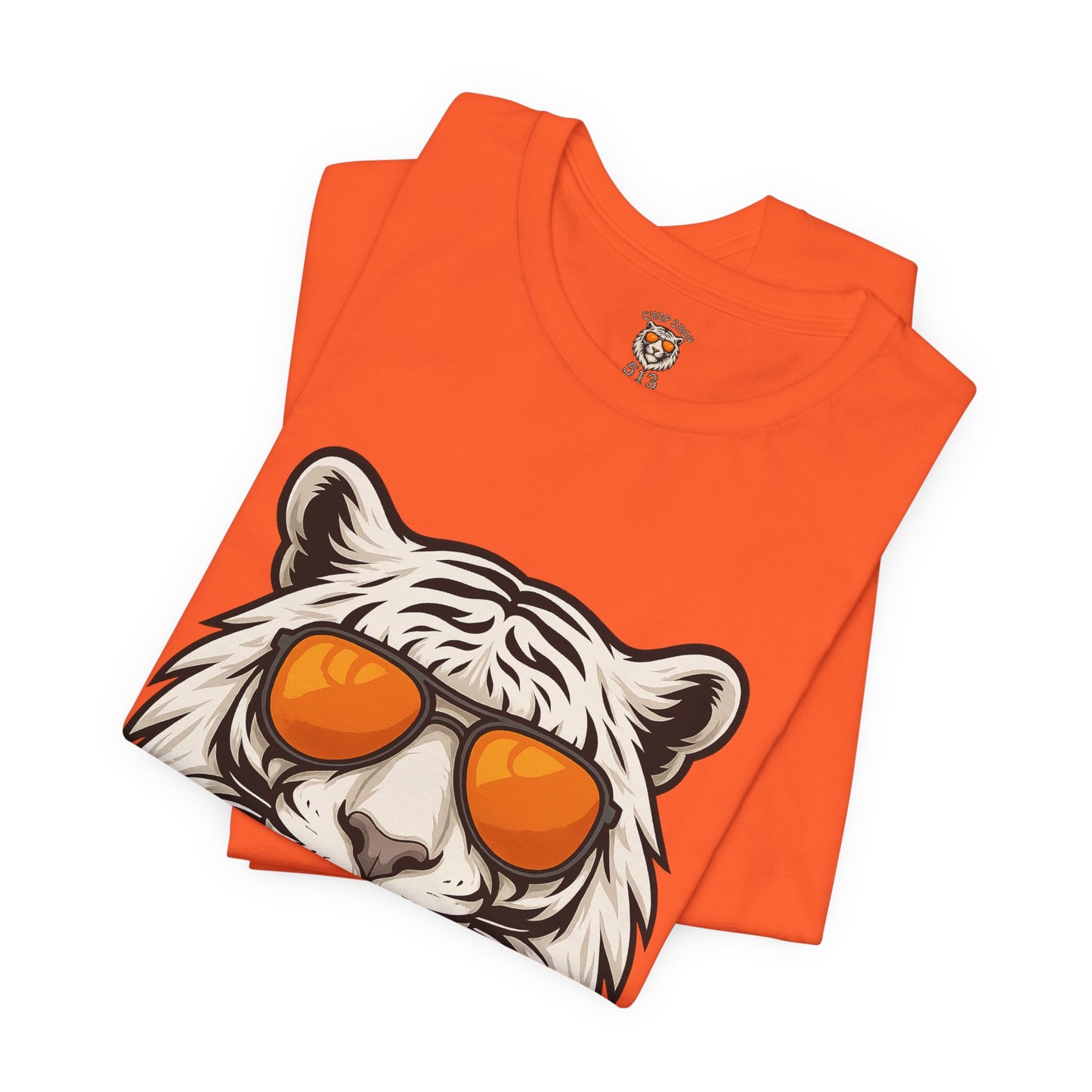 Cool Tiger Orange Sunglasses Tee