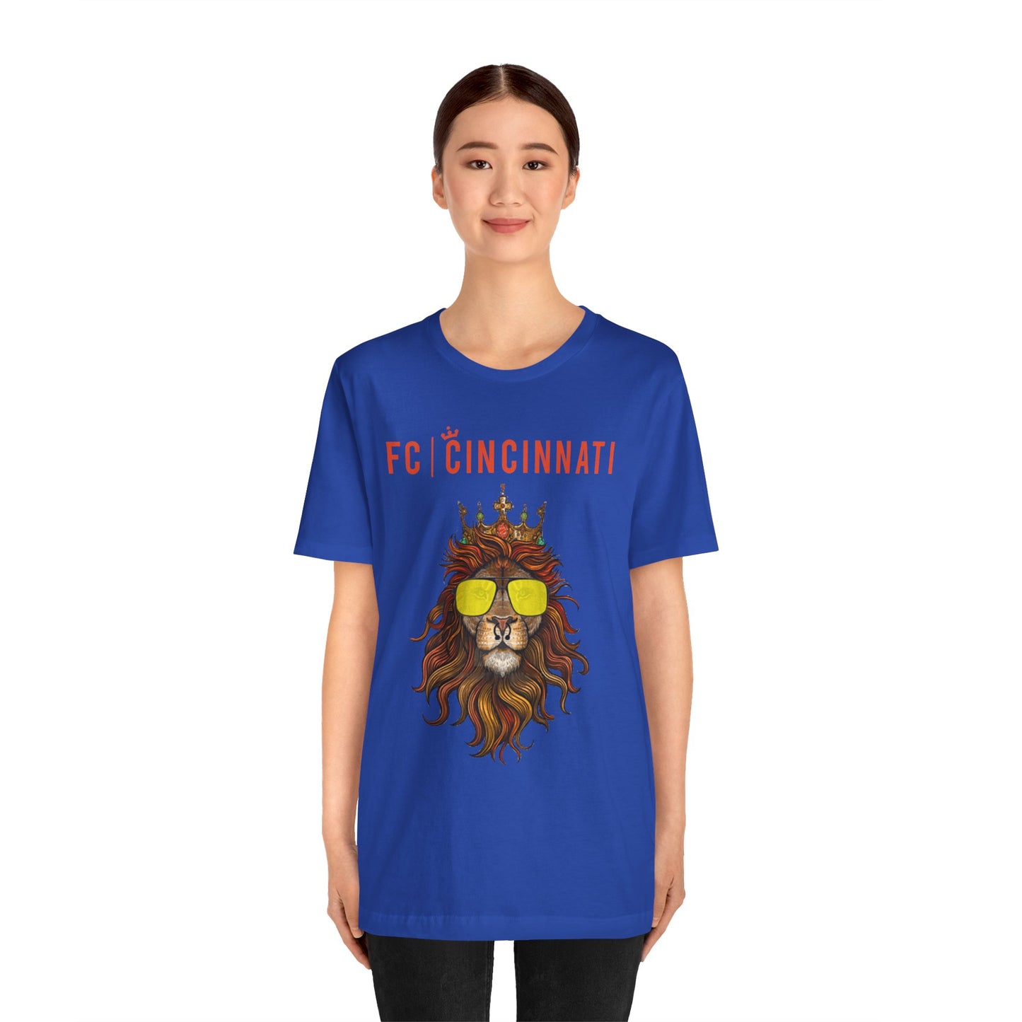 FC Cincinnati Lion Graphic Tee - Unisex Jersey T-Shirt