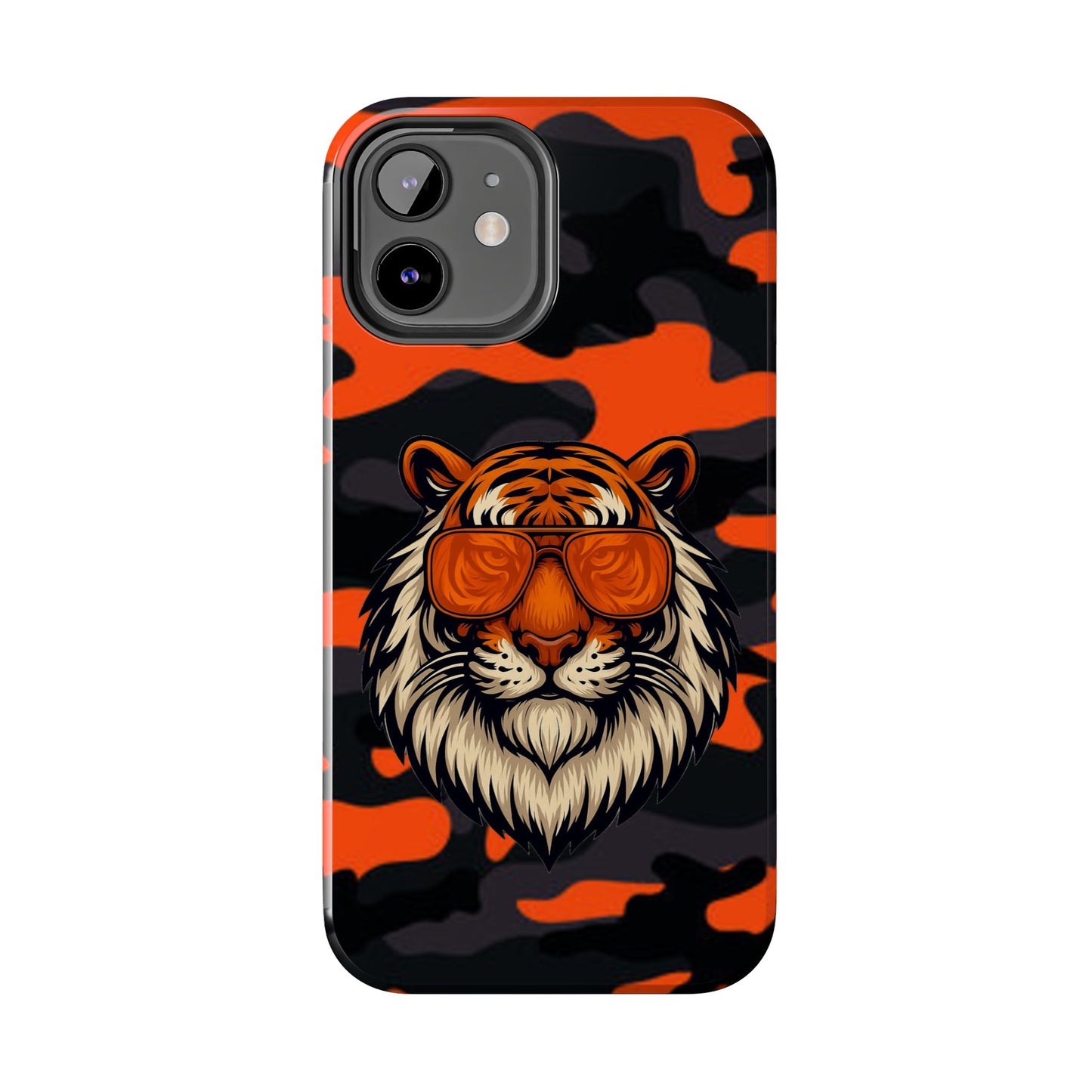 Seeing life through the orange tints Tiger Tough Phone Cases