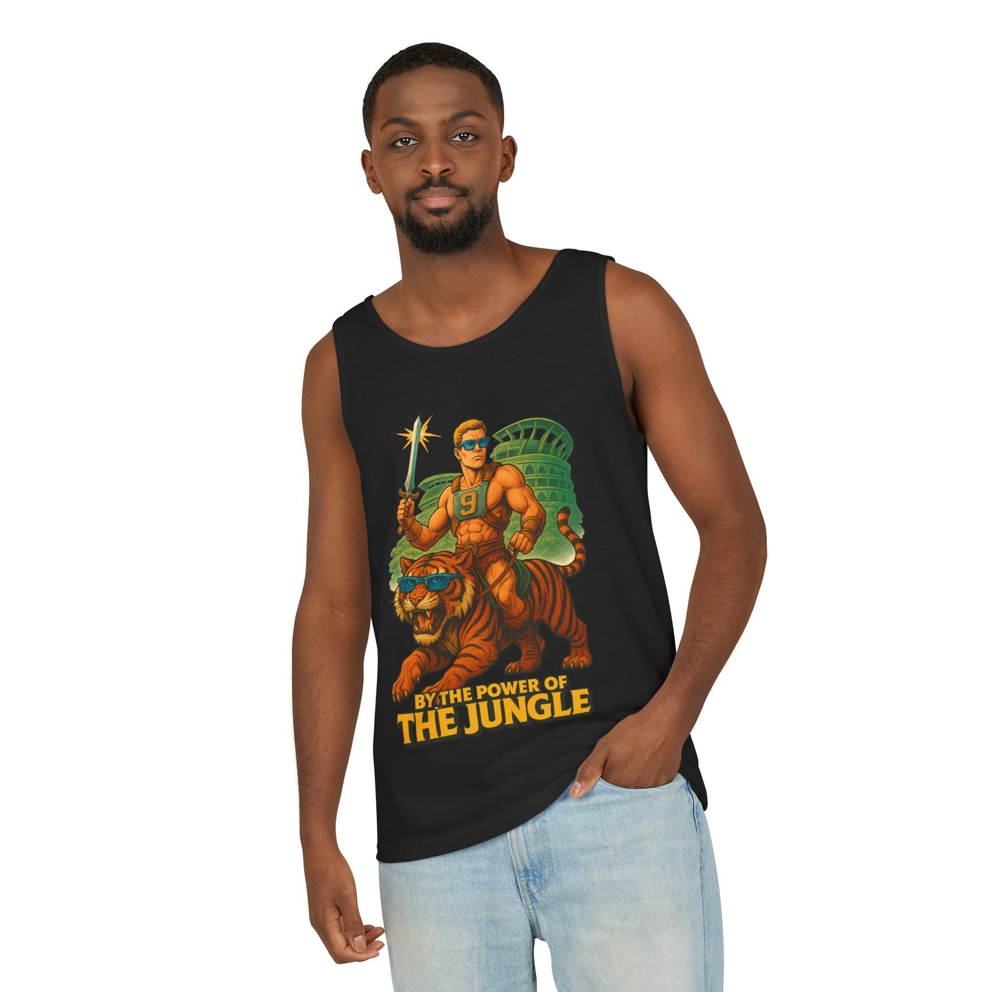 Tank Top Bengals He-Man Parody Summer Suns Out Guns Out