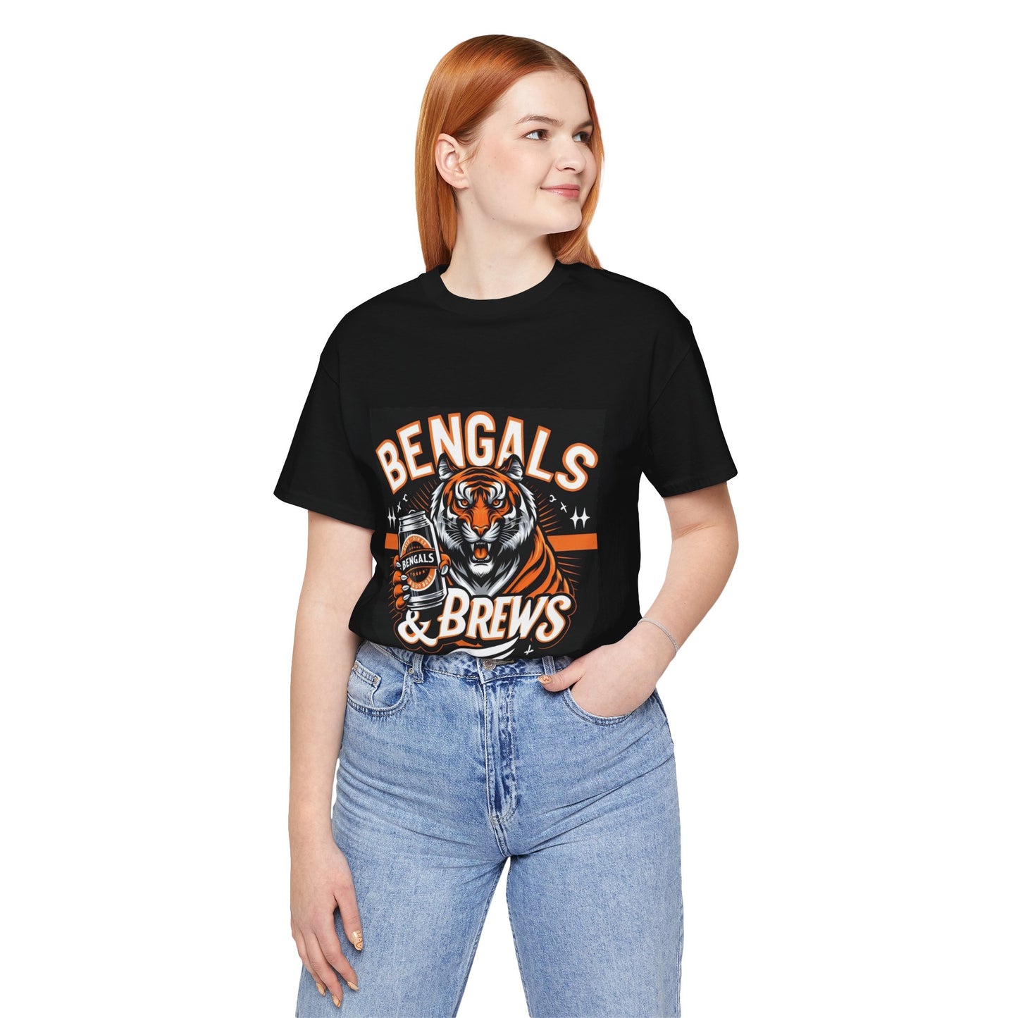Bengals & Brews Unisex Jersey Short Sleeve Tee