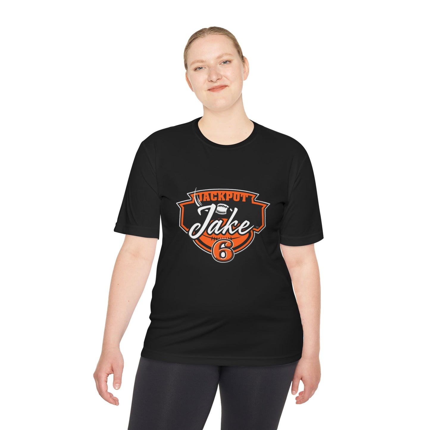 JackPot Jake Moisture Wicking Tee, Sport Shirt for Active Lifestyle, Perfect Team Events, and Fitness