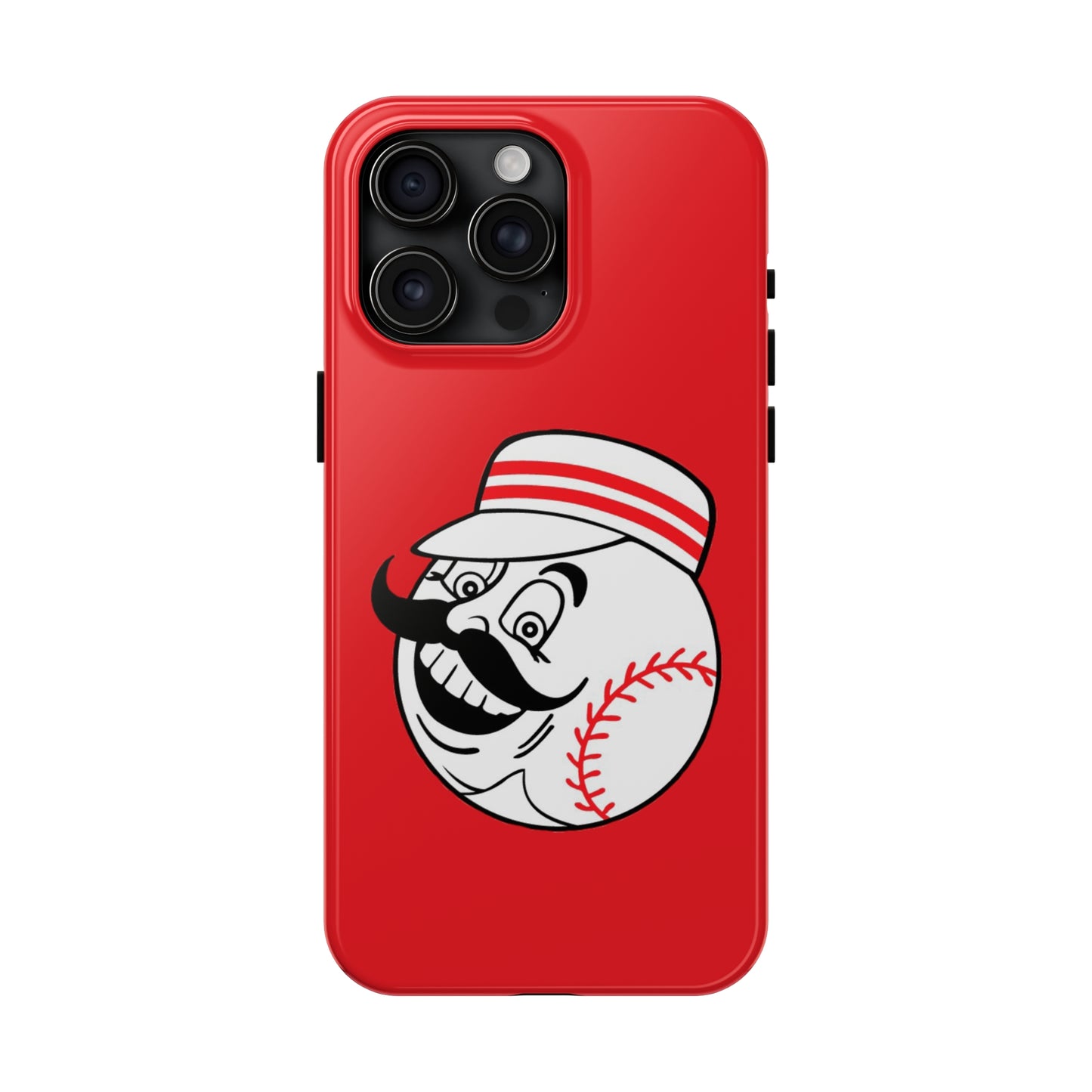 BaseBall Head Tough Phone Cases