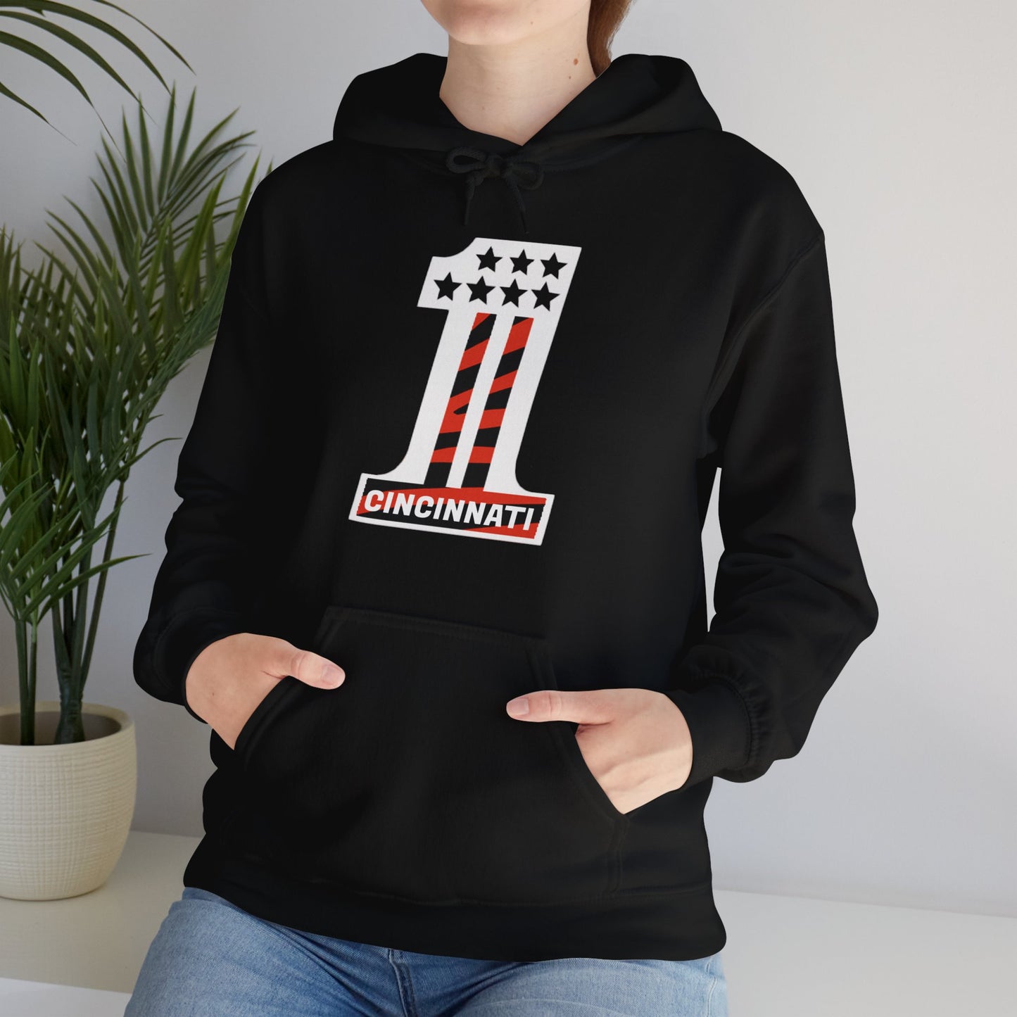 Cincinnati 1 Unisex Heavy Blend™ Hooded Sweatshirt