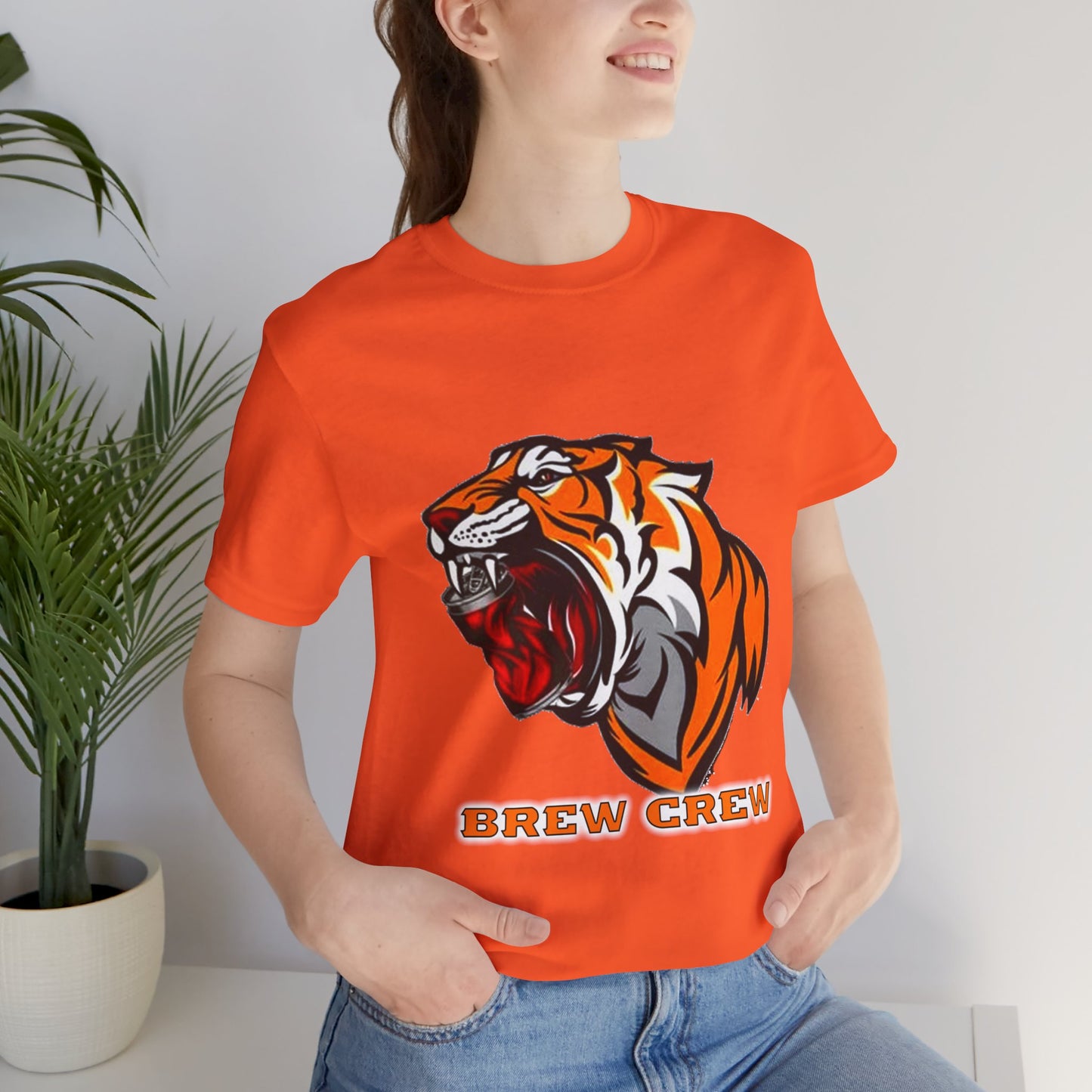Brew Crew Can Crusher Unisex Jersey Short Sleeve Tee