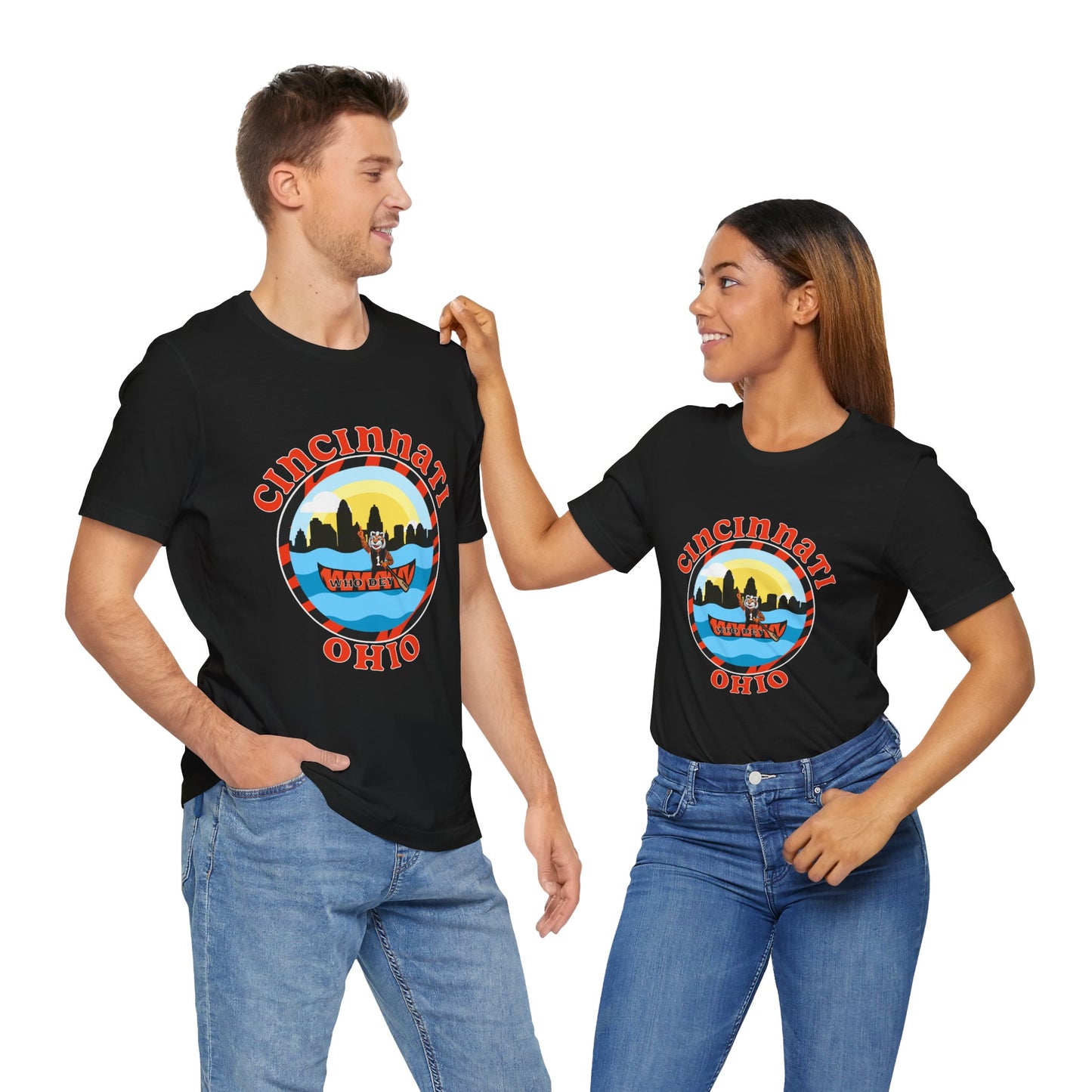 Welcome to Cincinnati Unisex Jersey Short Sleeve Tee