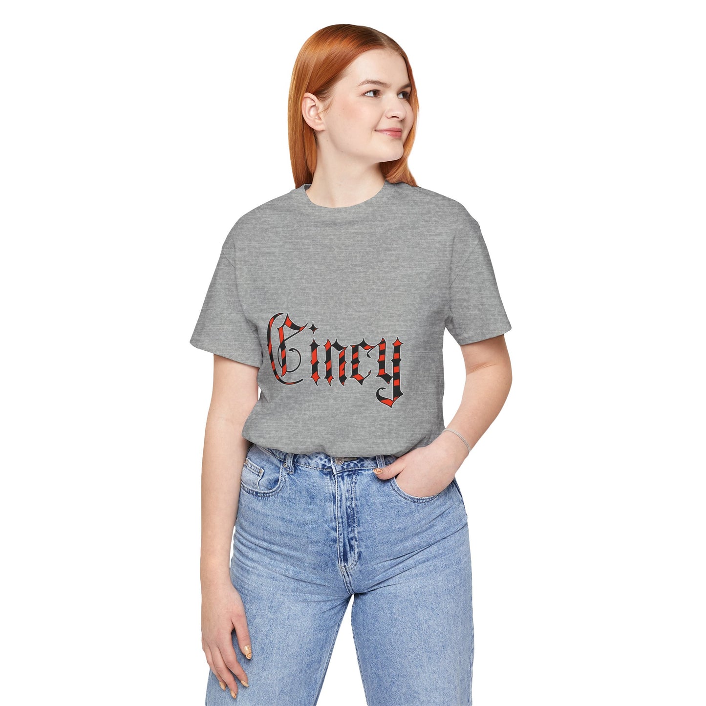 Cincy Unisex Jersey Short Sleeve Tee