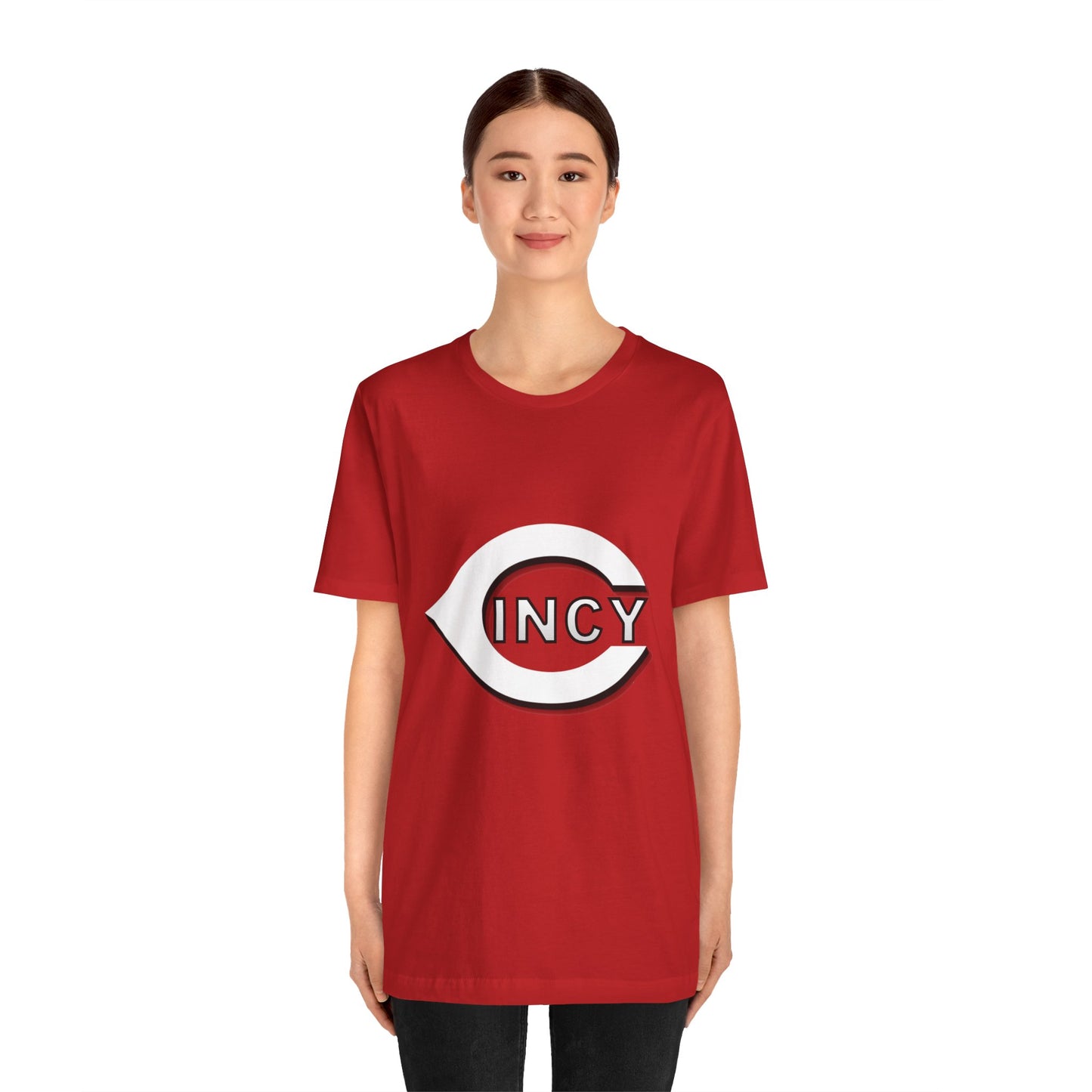 CINCY (Reds) Unisex Jersey Short Sleeve Tee