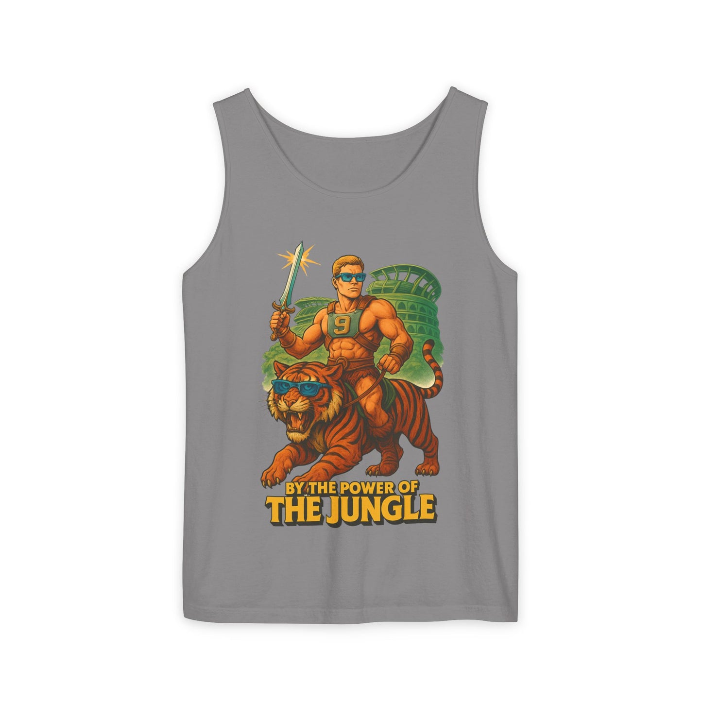 Tank Top Bengals He-Man Parody Summer Suns Out Guns Out