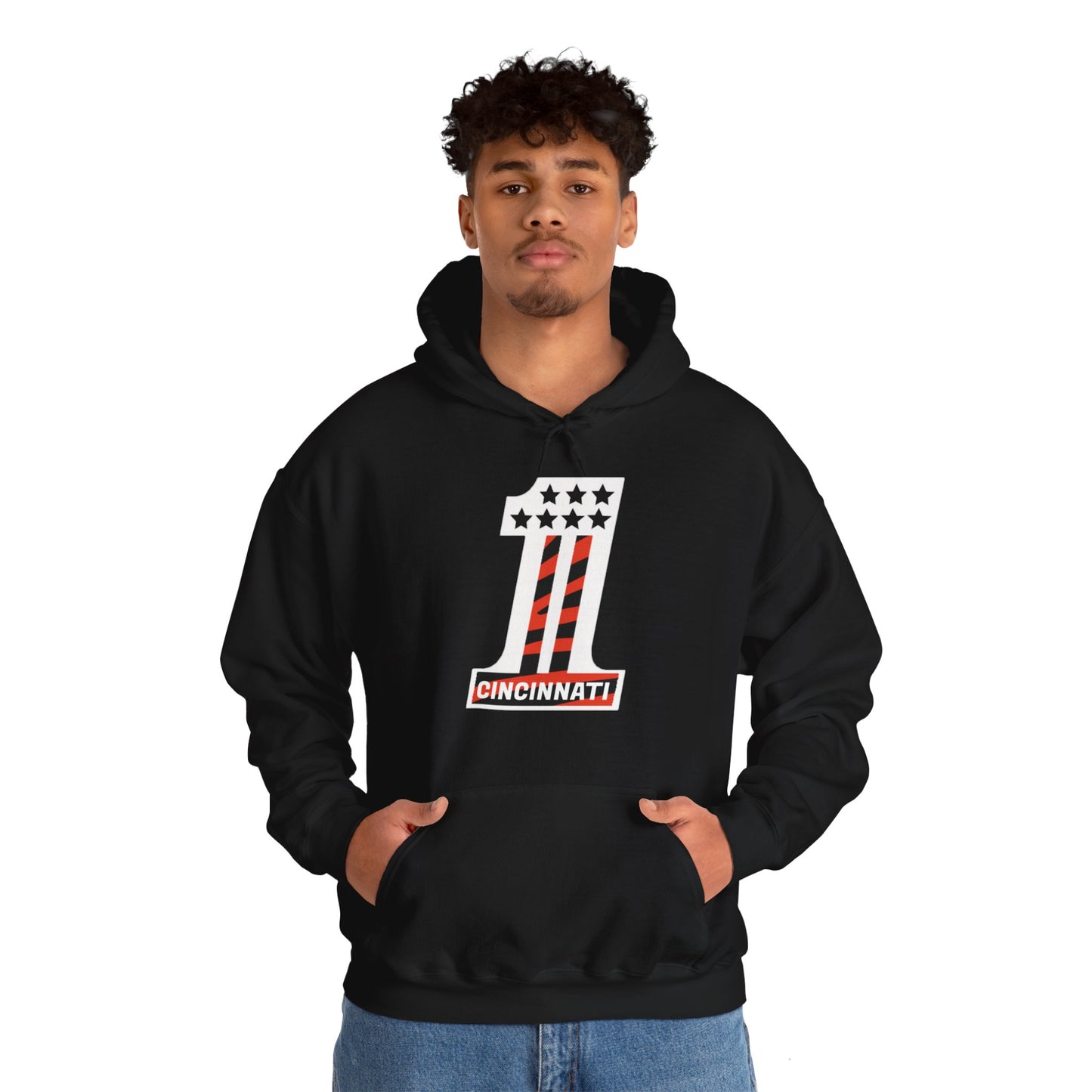 Cincinnati 1 Unisex Heavy Blend™ Hooded Sweatshirt